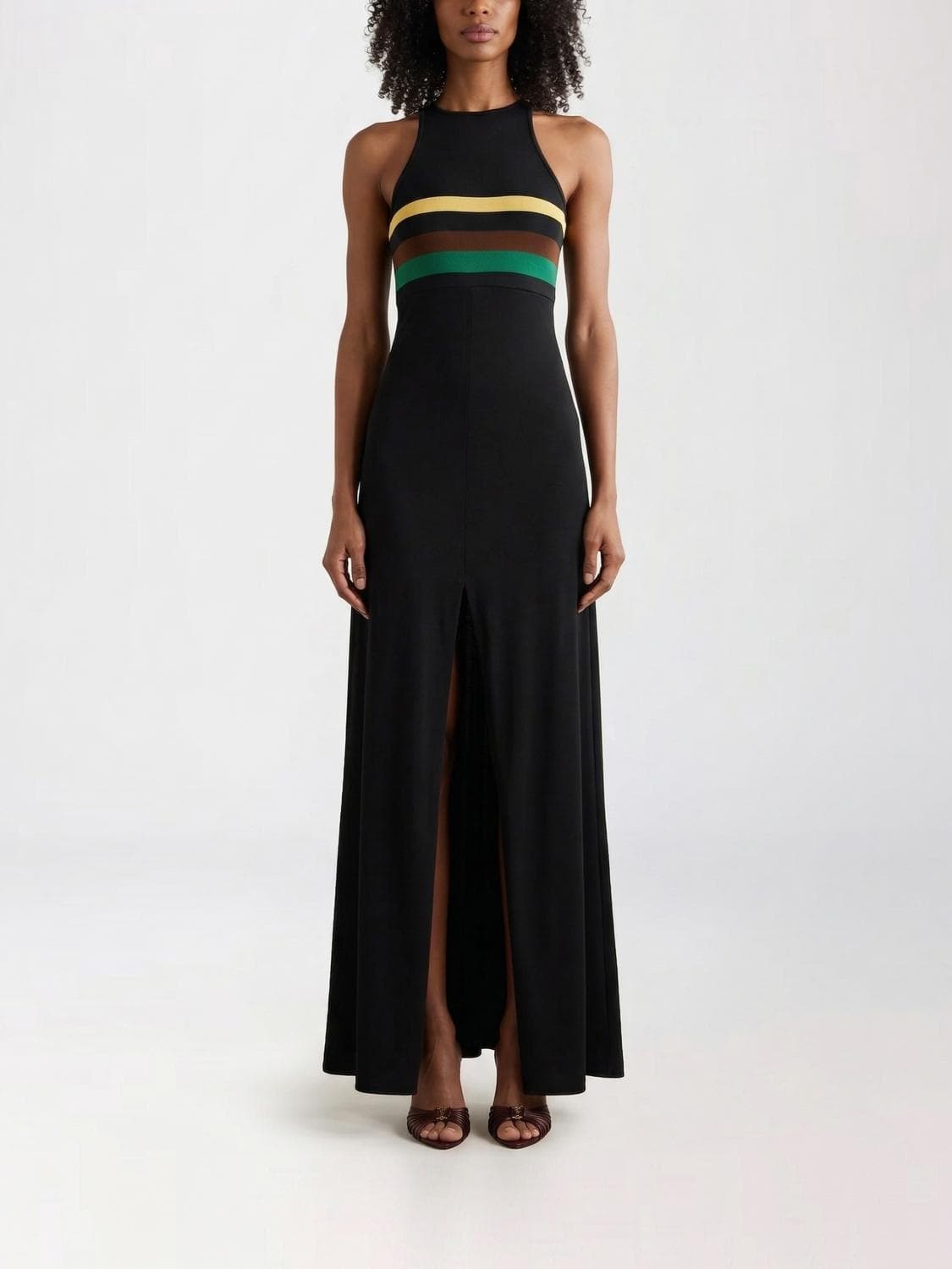 Saint Laurent Viscose Jersey Dress