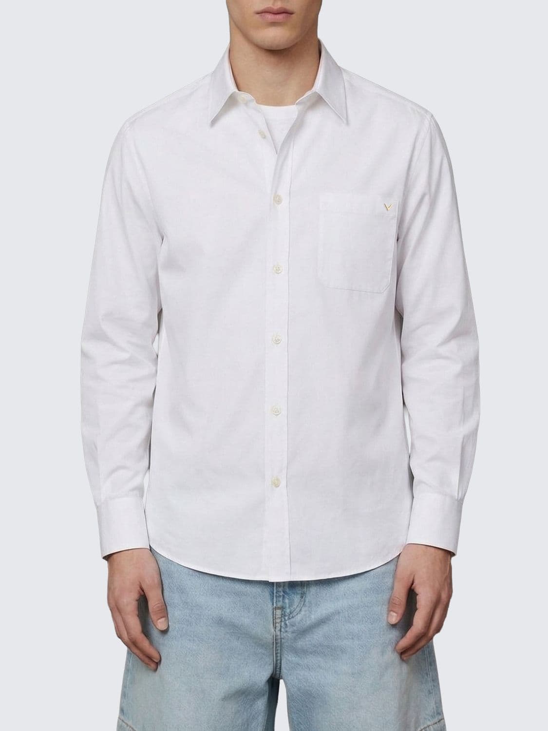 Valentino Classic Cotton Poplin Shirt