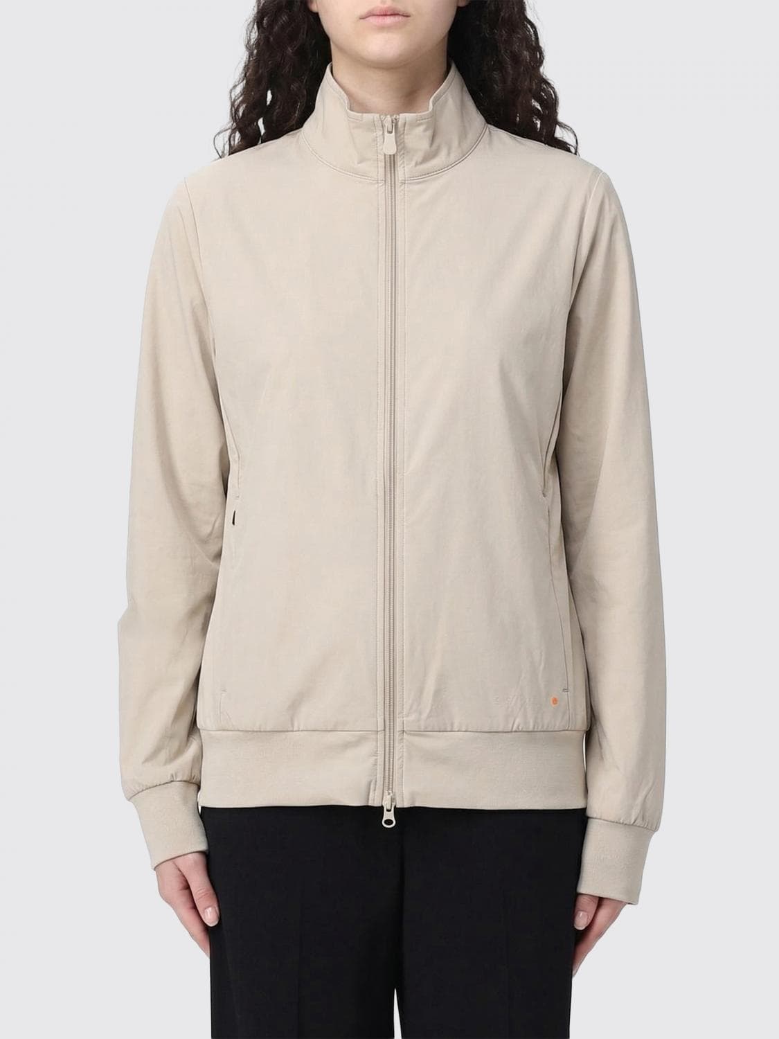 Save The Duck Stretch Nylon Zip Hoodie