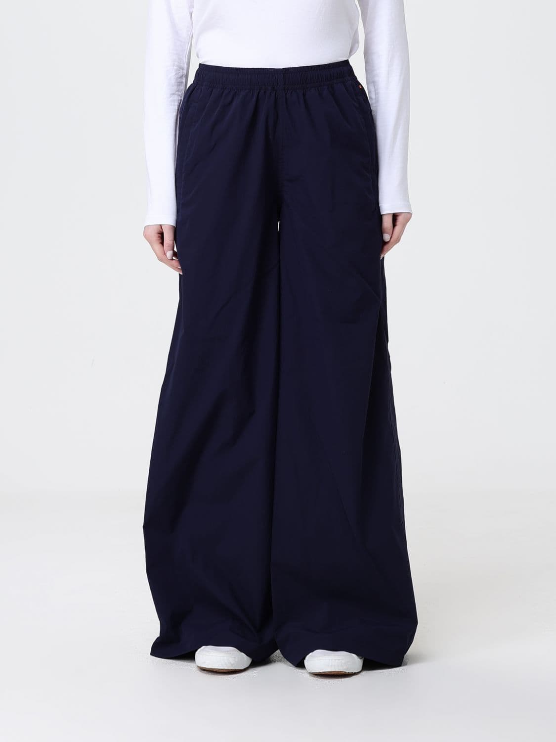 Save The Duck Technical Fabric Palazzo Pants