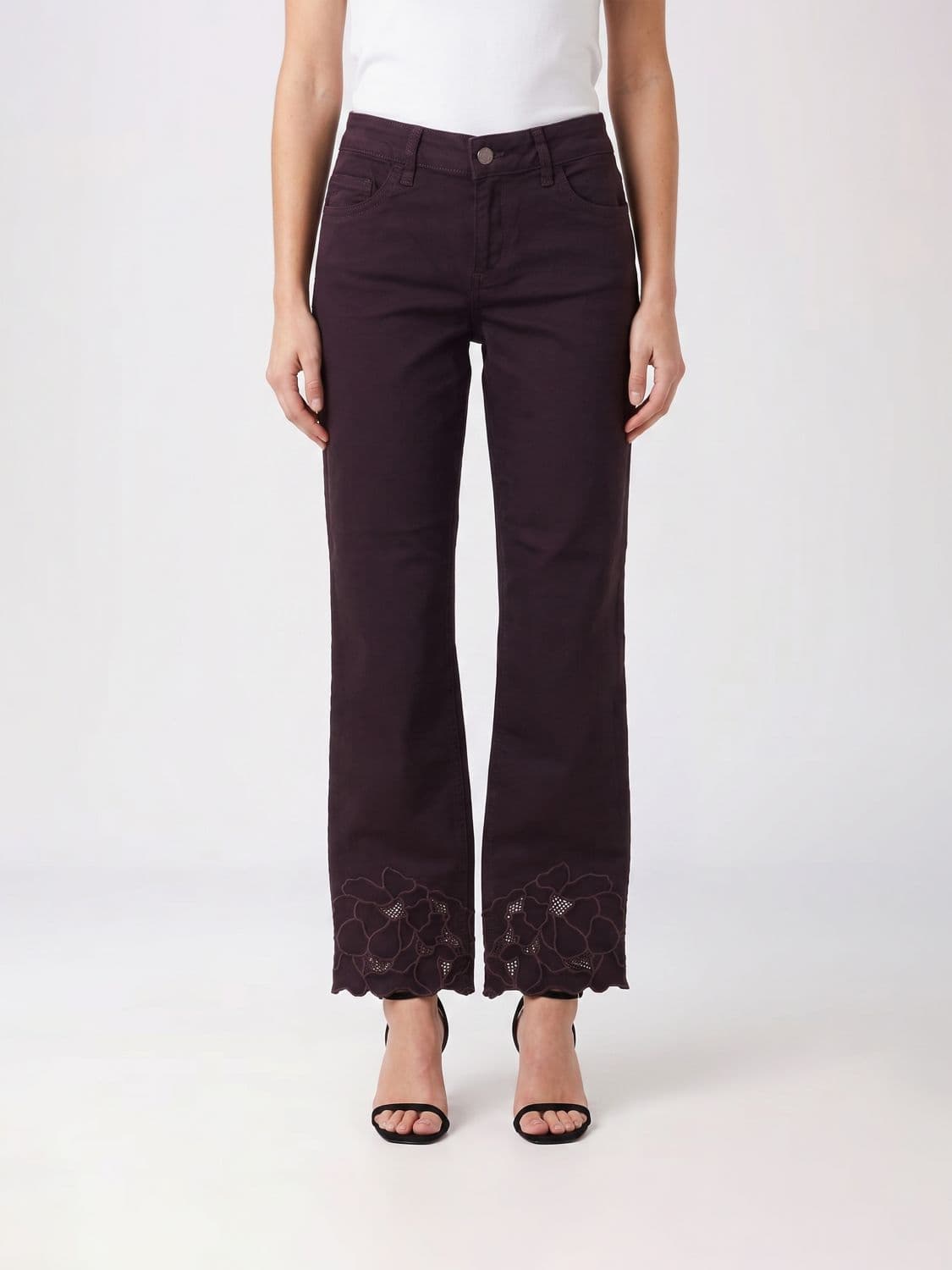 Liu Jo Slim Fit Cotton Denim Jeans