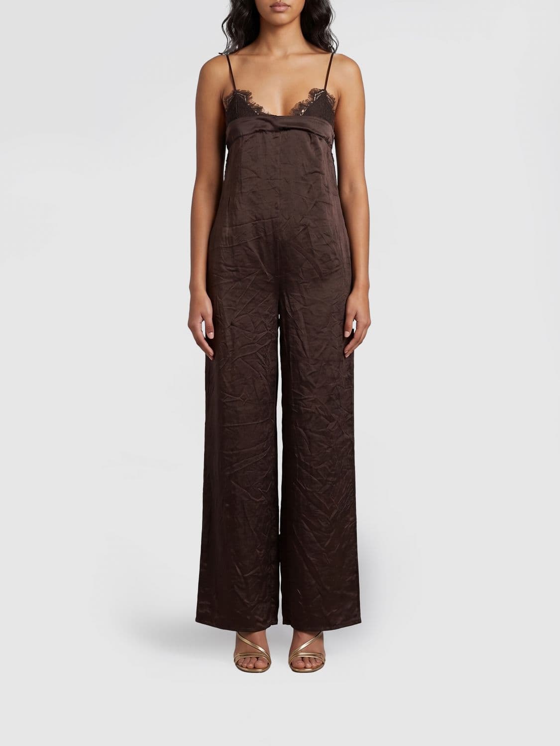 Liu Jo Jumpsuit Woman color Brown
