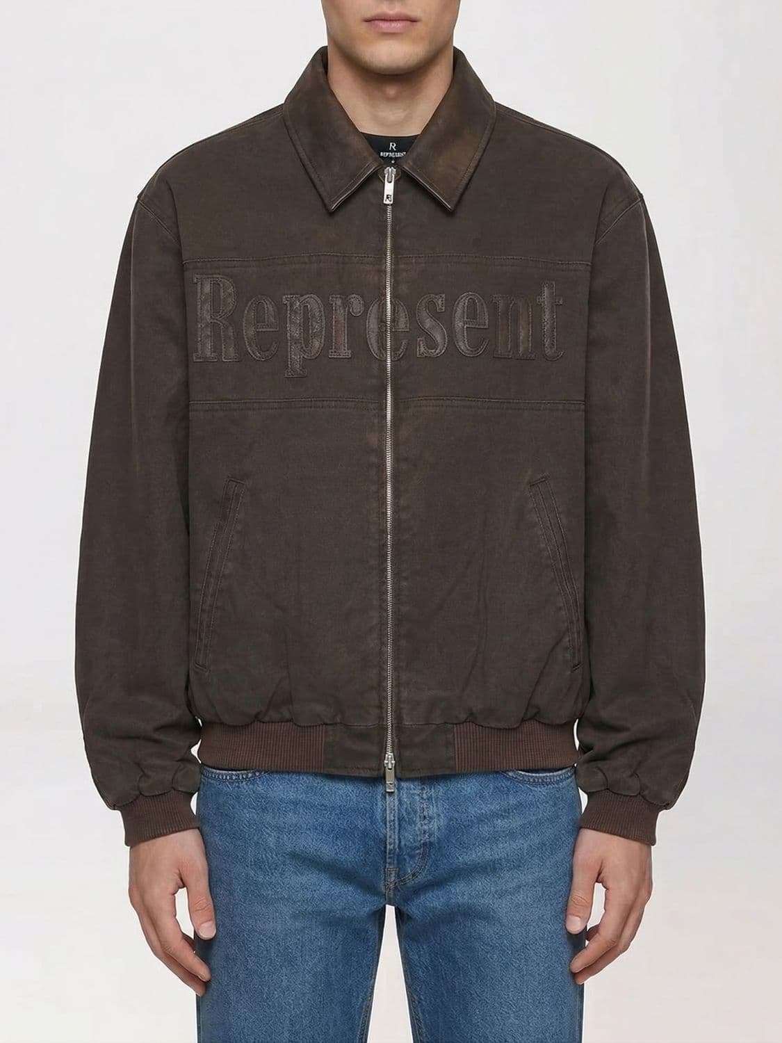 Represent Roscoe Cotton Bomber Jacket · M