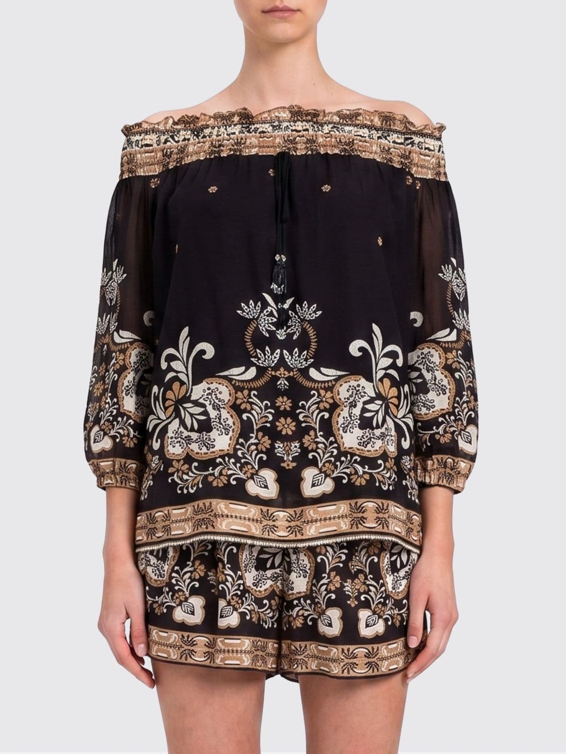 Twinset U & b Liberty Viscose Top