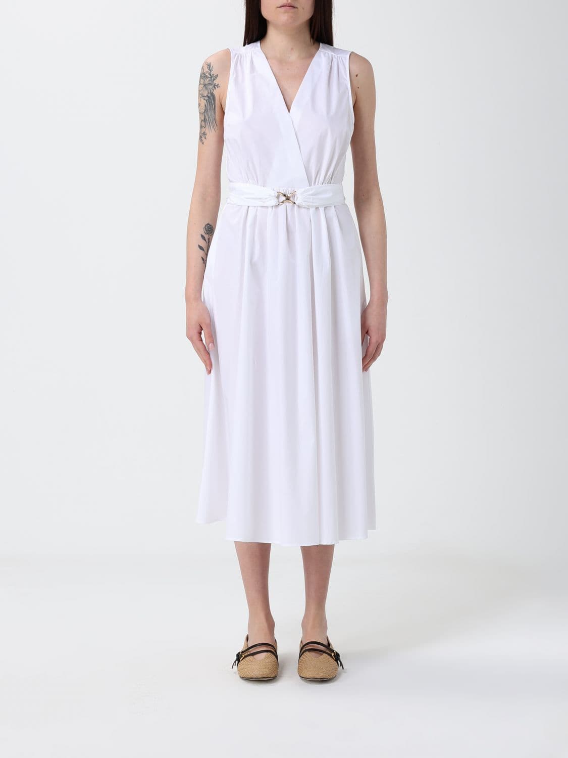 Twinset Stretch Cotton Shirtdress