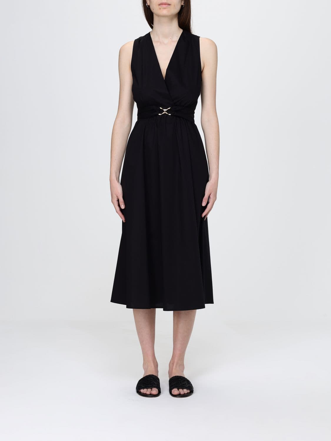 Twinset Stretch Cotton Shirtdress