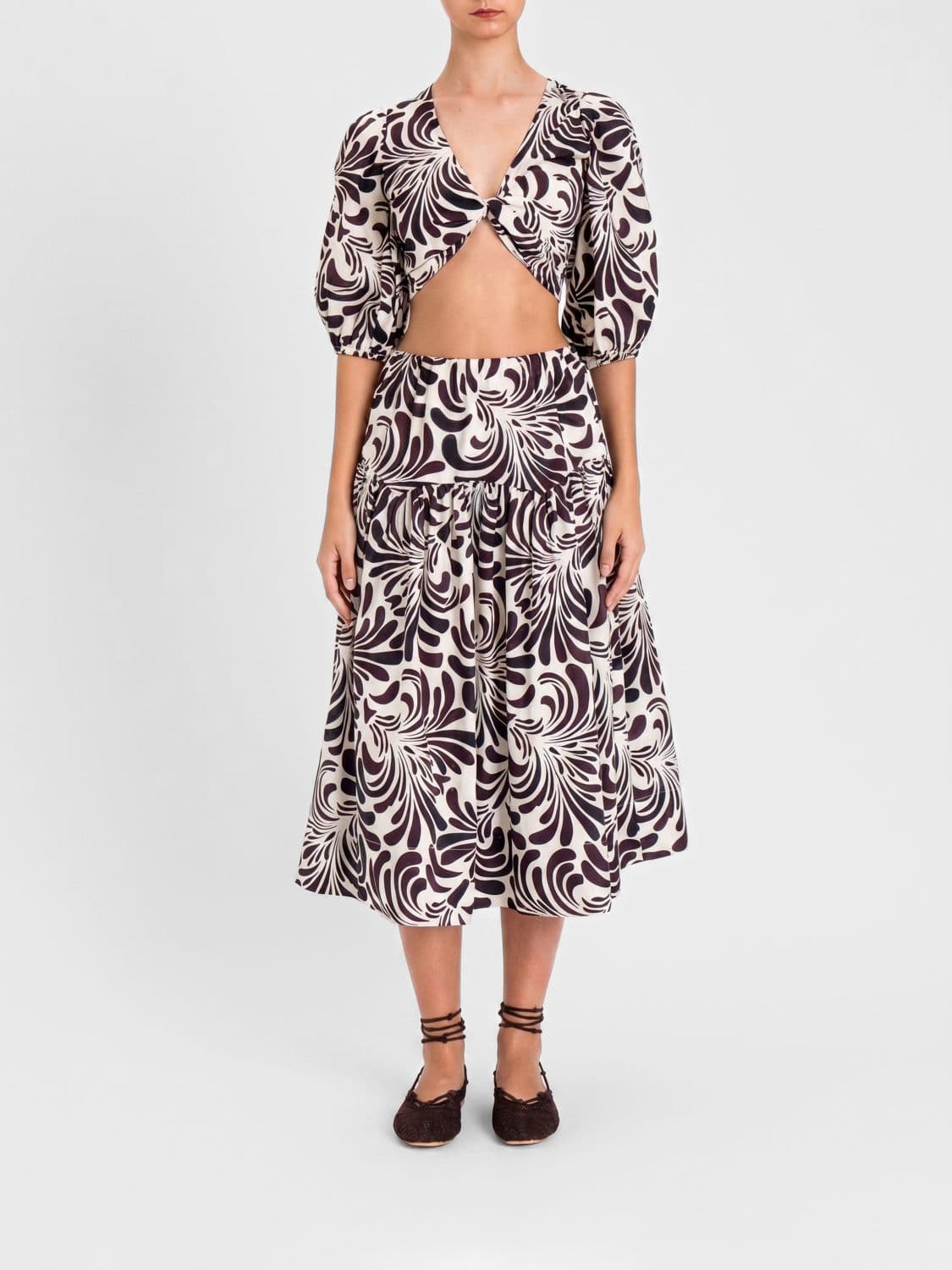 Twinset U & b Printed Cotton Set