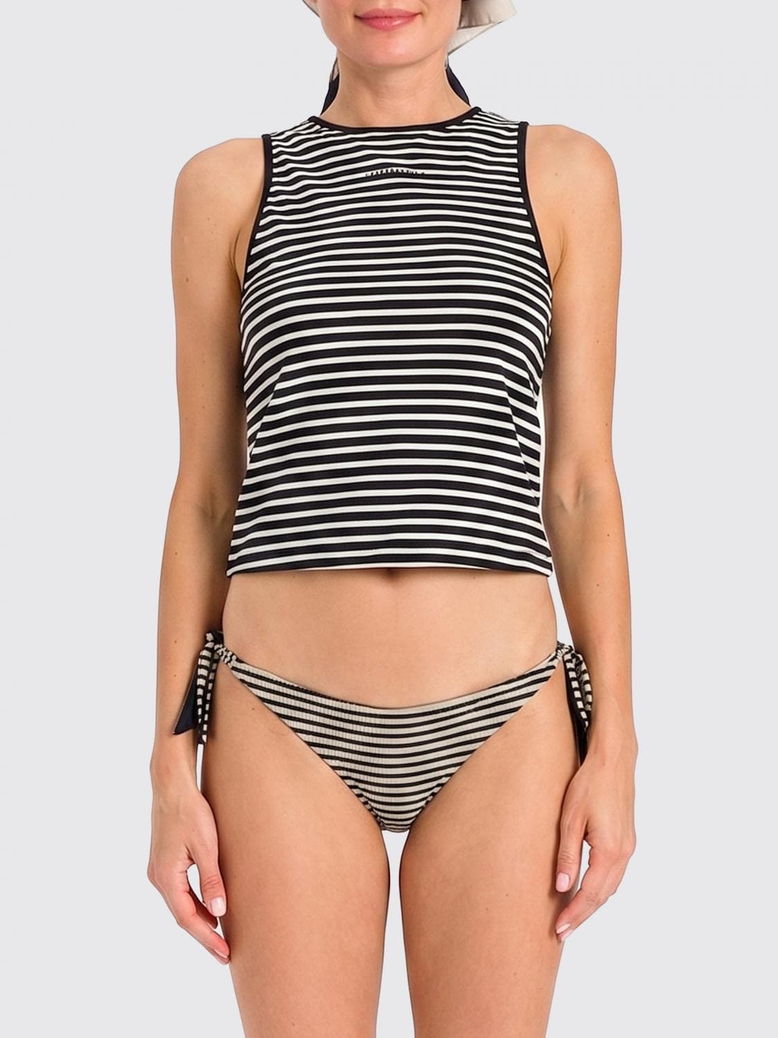 Twinset U & b Striped Cotton Top