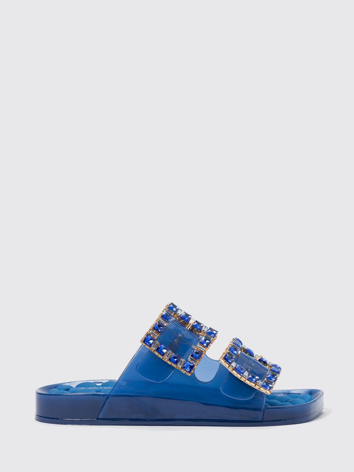 Twinset U & b PVC Sandal with Rhinestones