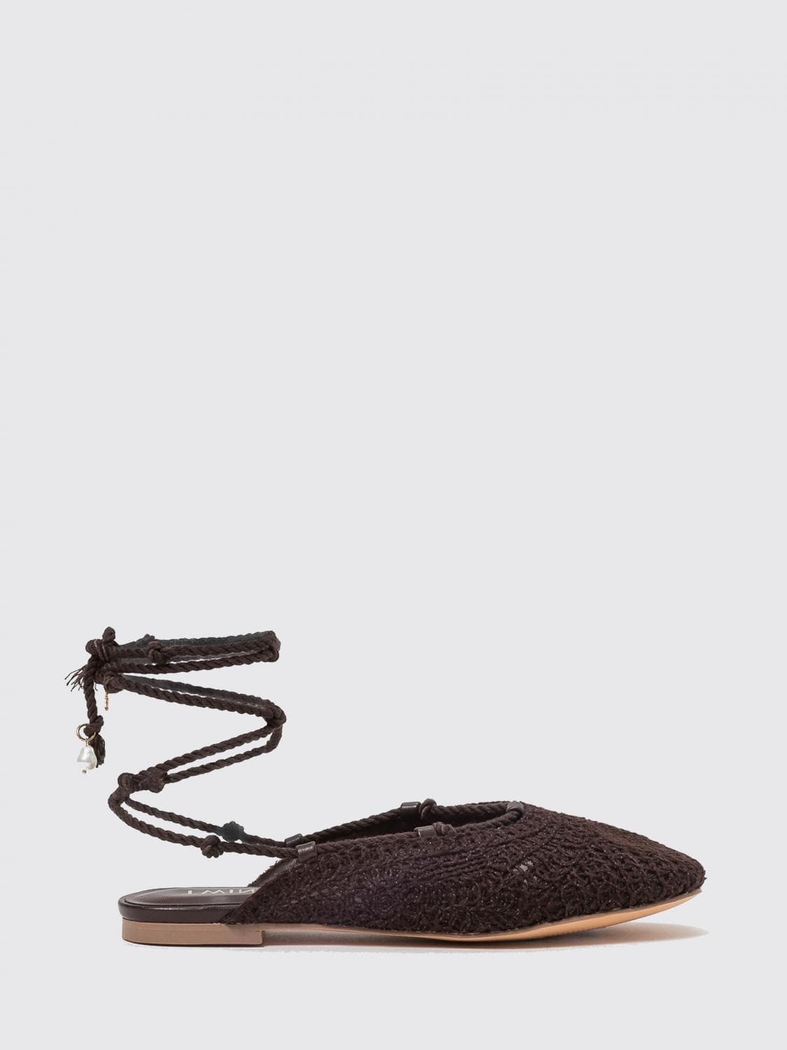 Twinset U & b Crochet Cotton Ballerina Flats
