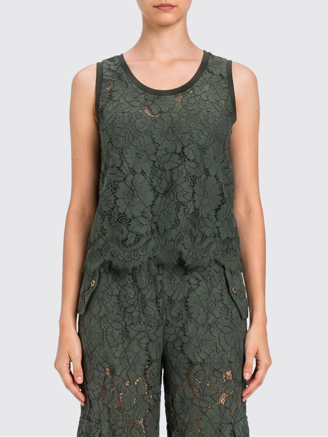 Twinset U & b Macramé Top