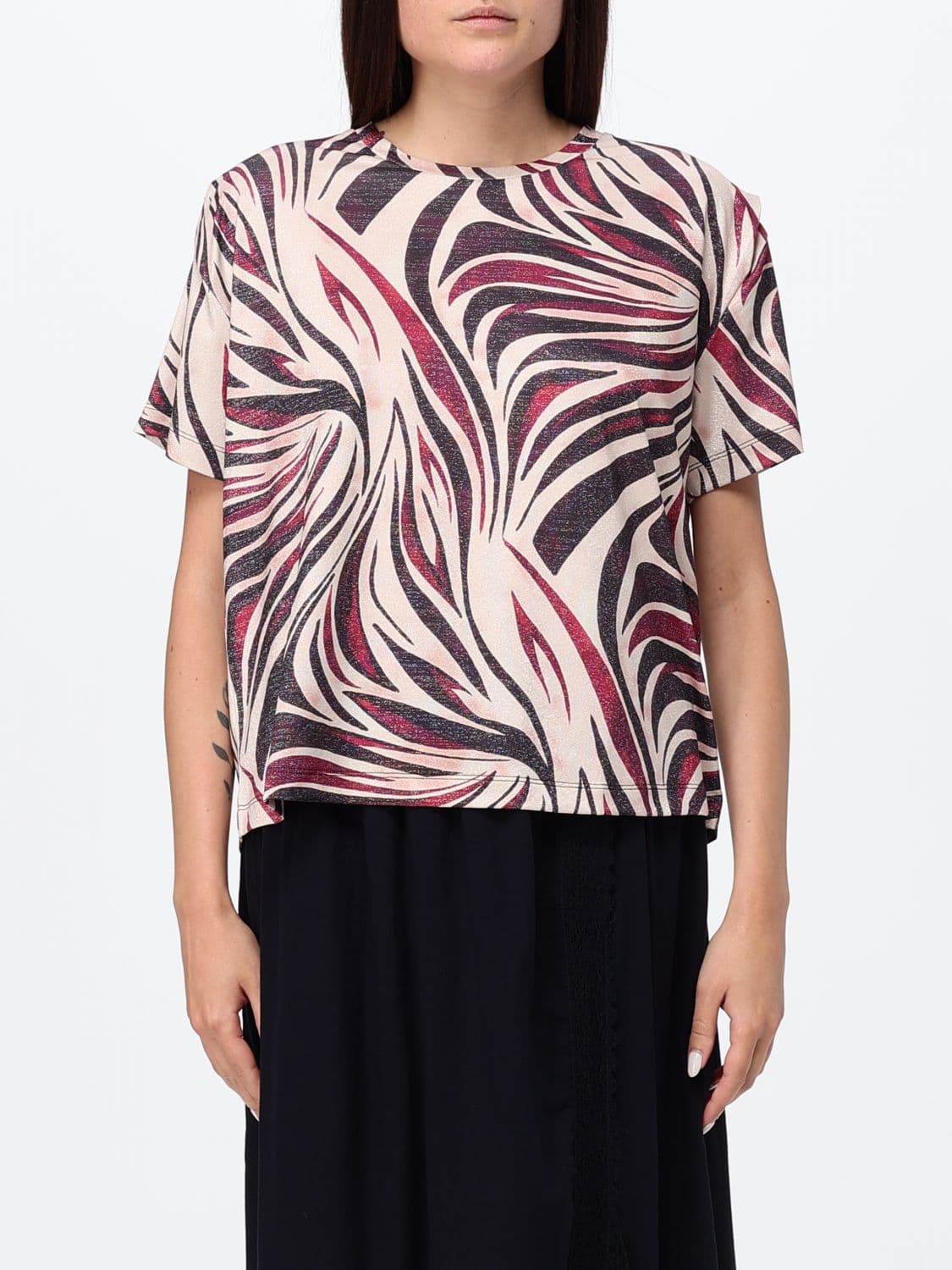 Twinset U & b Printed Polyester T-shirt