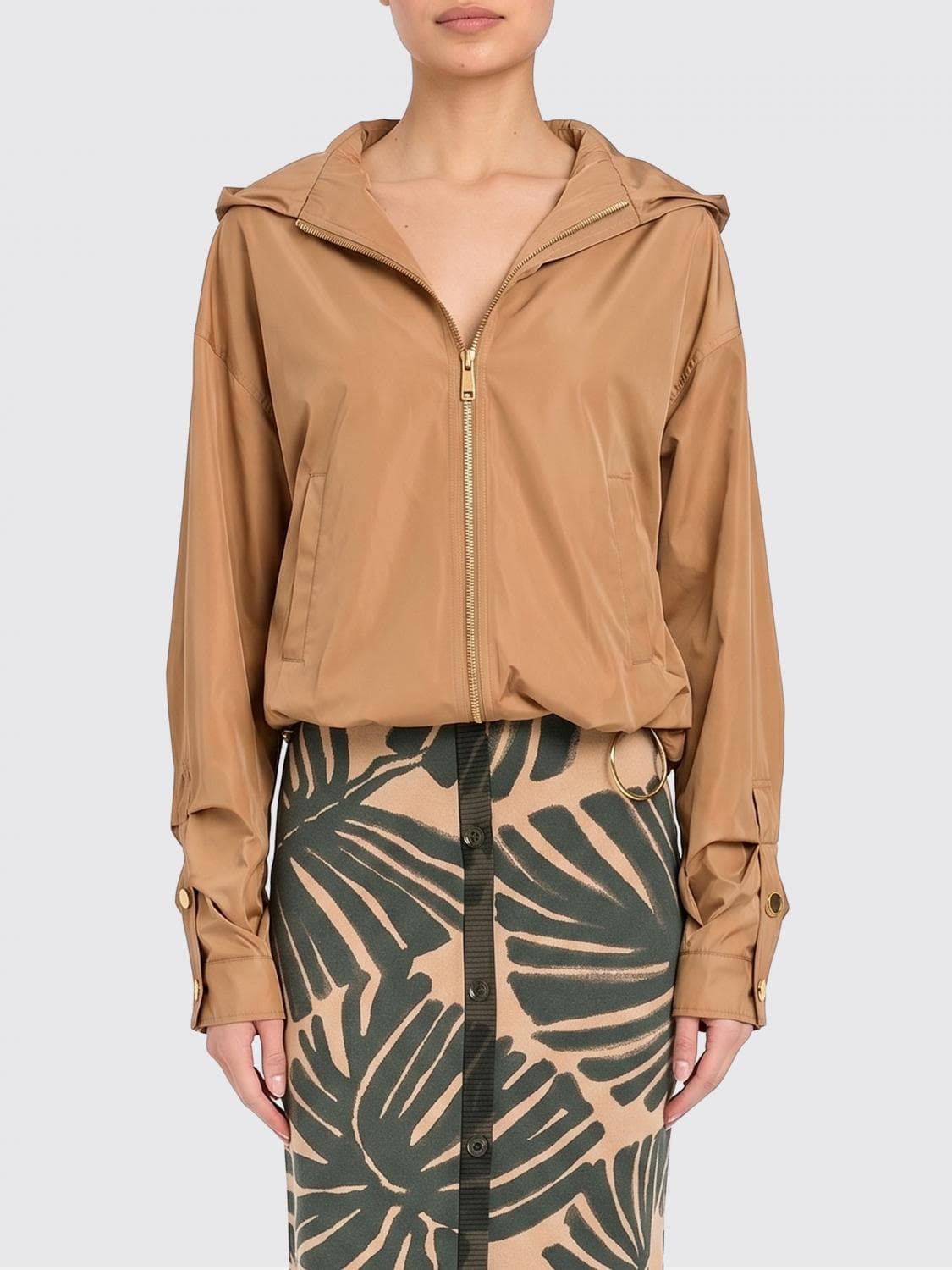 Twinset U & b Hooded Windbreaker Jacket