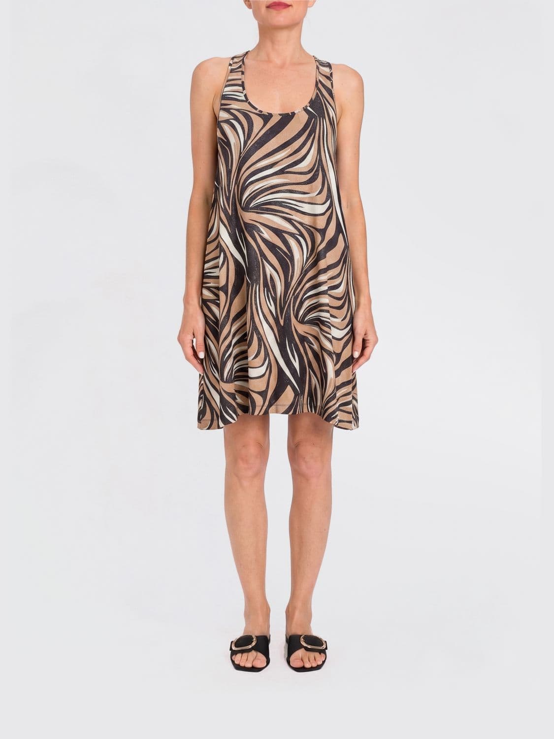Twinset U & b Printed Polyester Dress