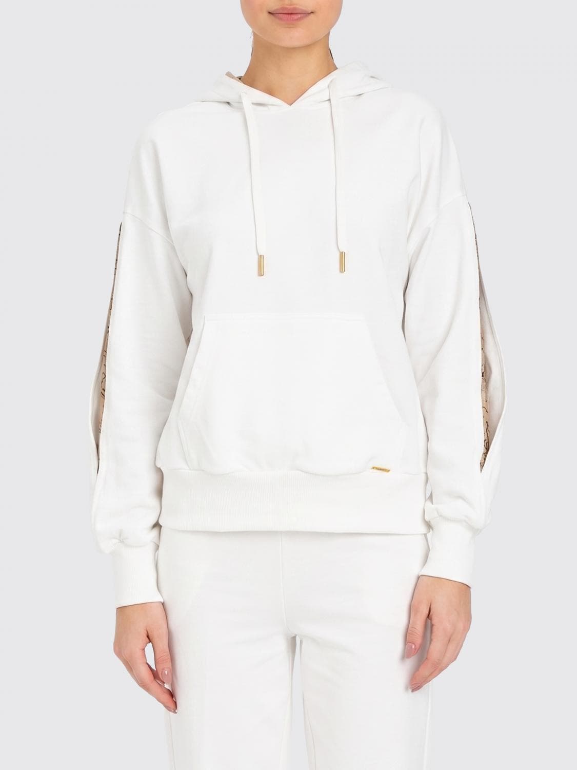 Twinset U & b Cotton Blend Sportswear Set with Cut-Out Details
