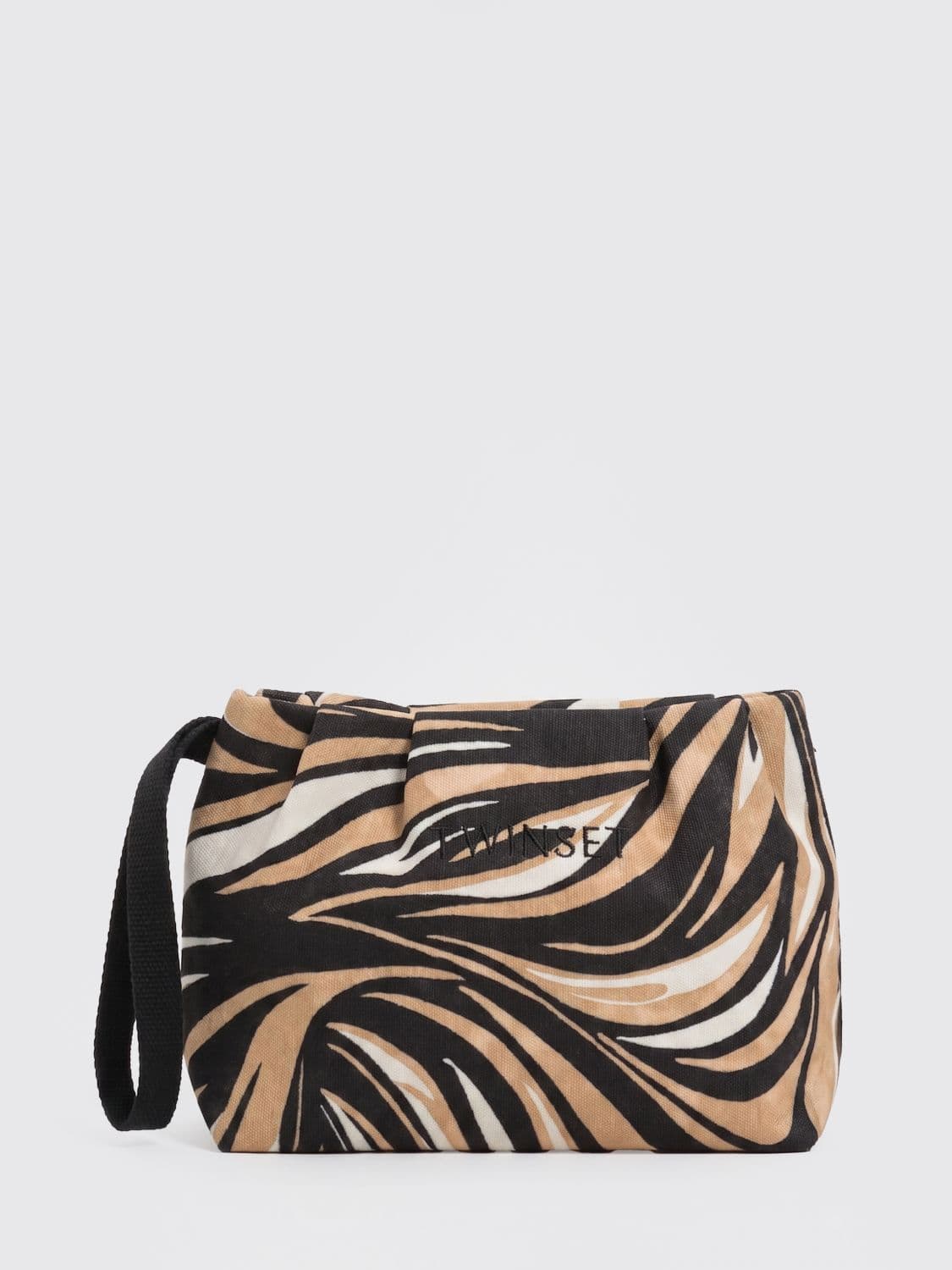 Twinset U & b Printed Cotton Canvas Pouch · OS