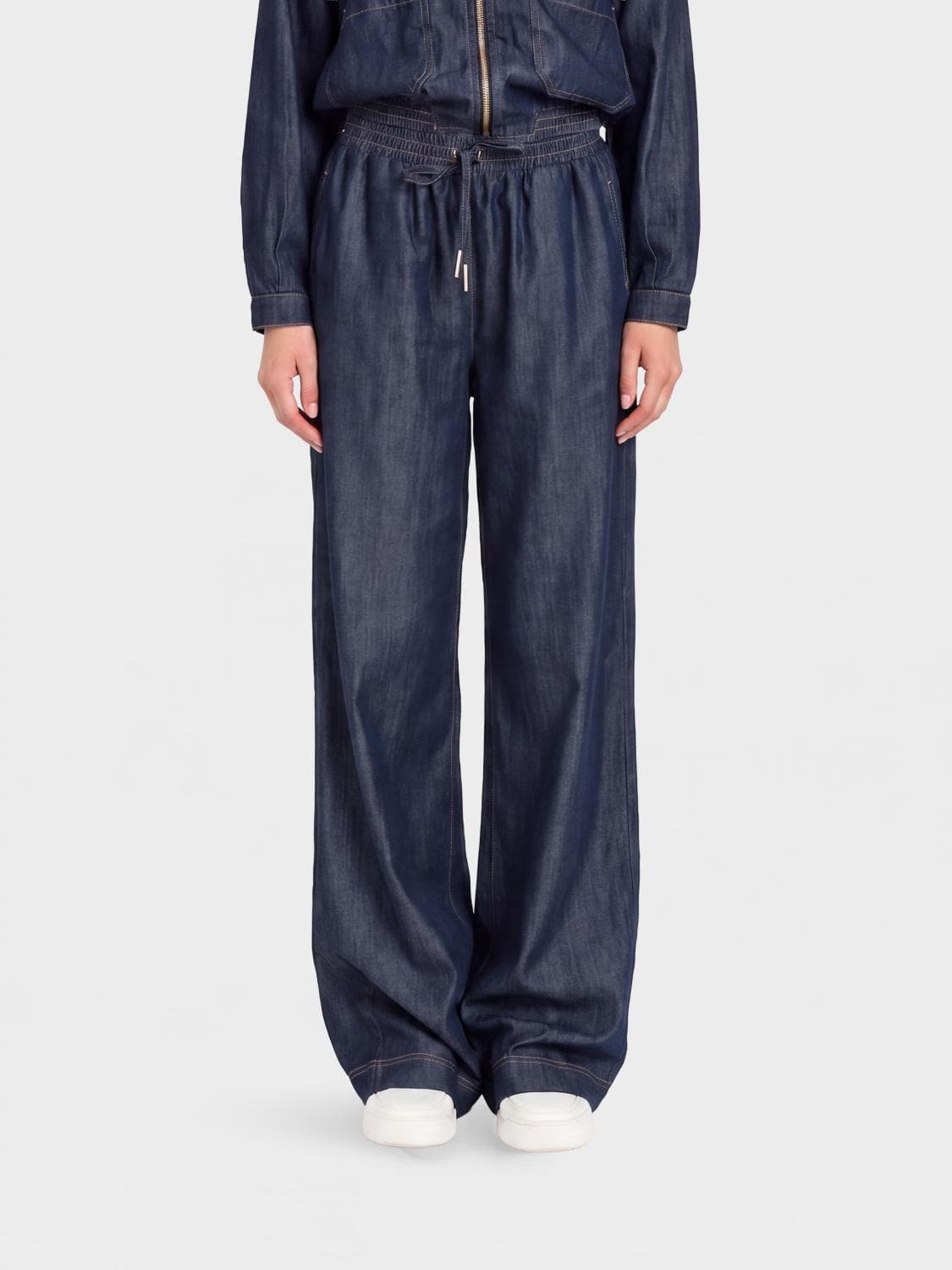 Twinset U & b Lyocell Palazzo Trousers