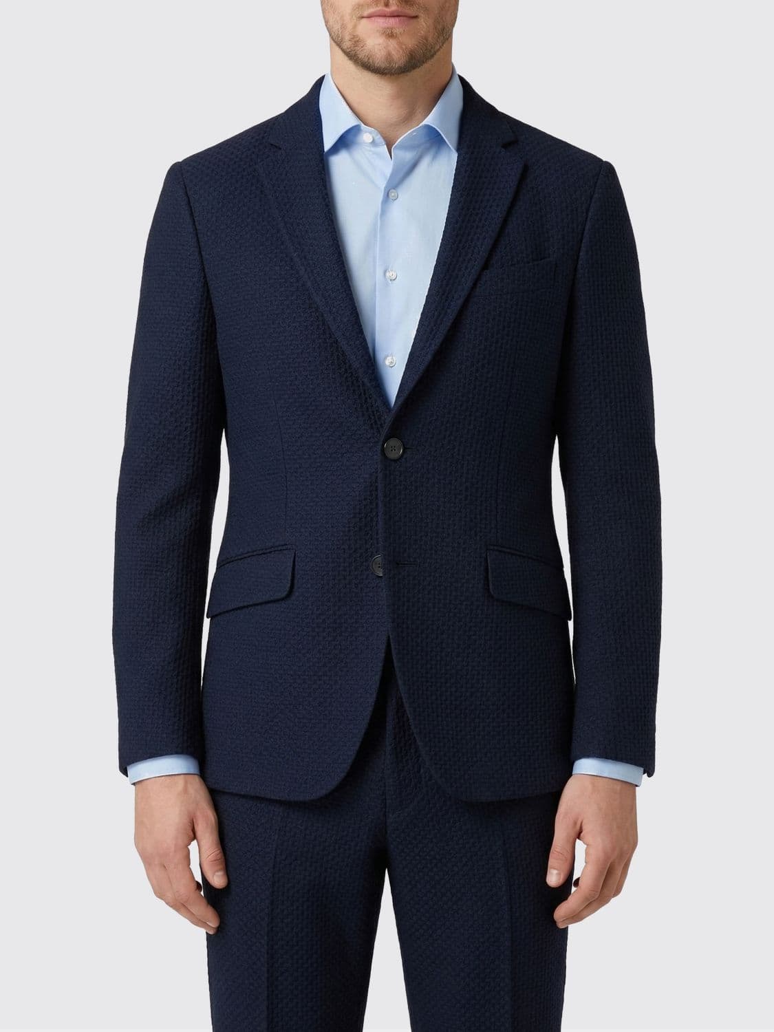 Etro Single-Breasted Cotton Blazer
