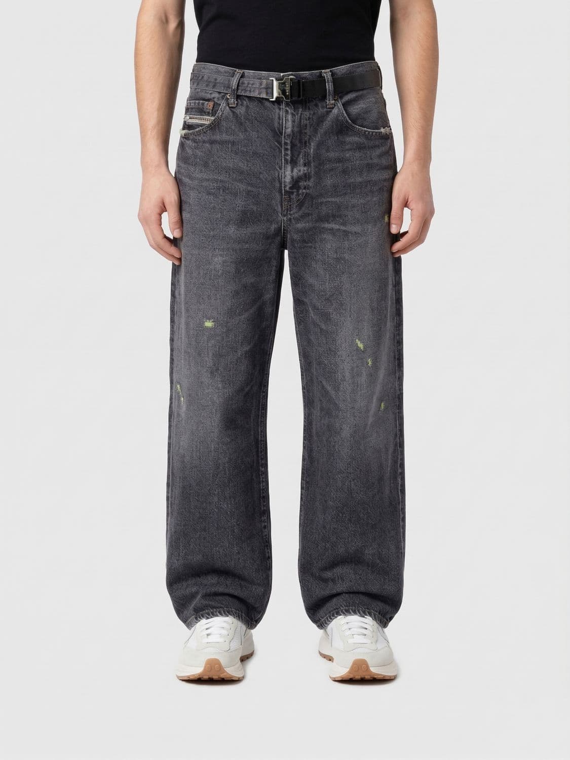 Sacai Wide Leg Denim Jeans · 3