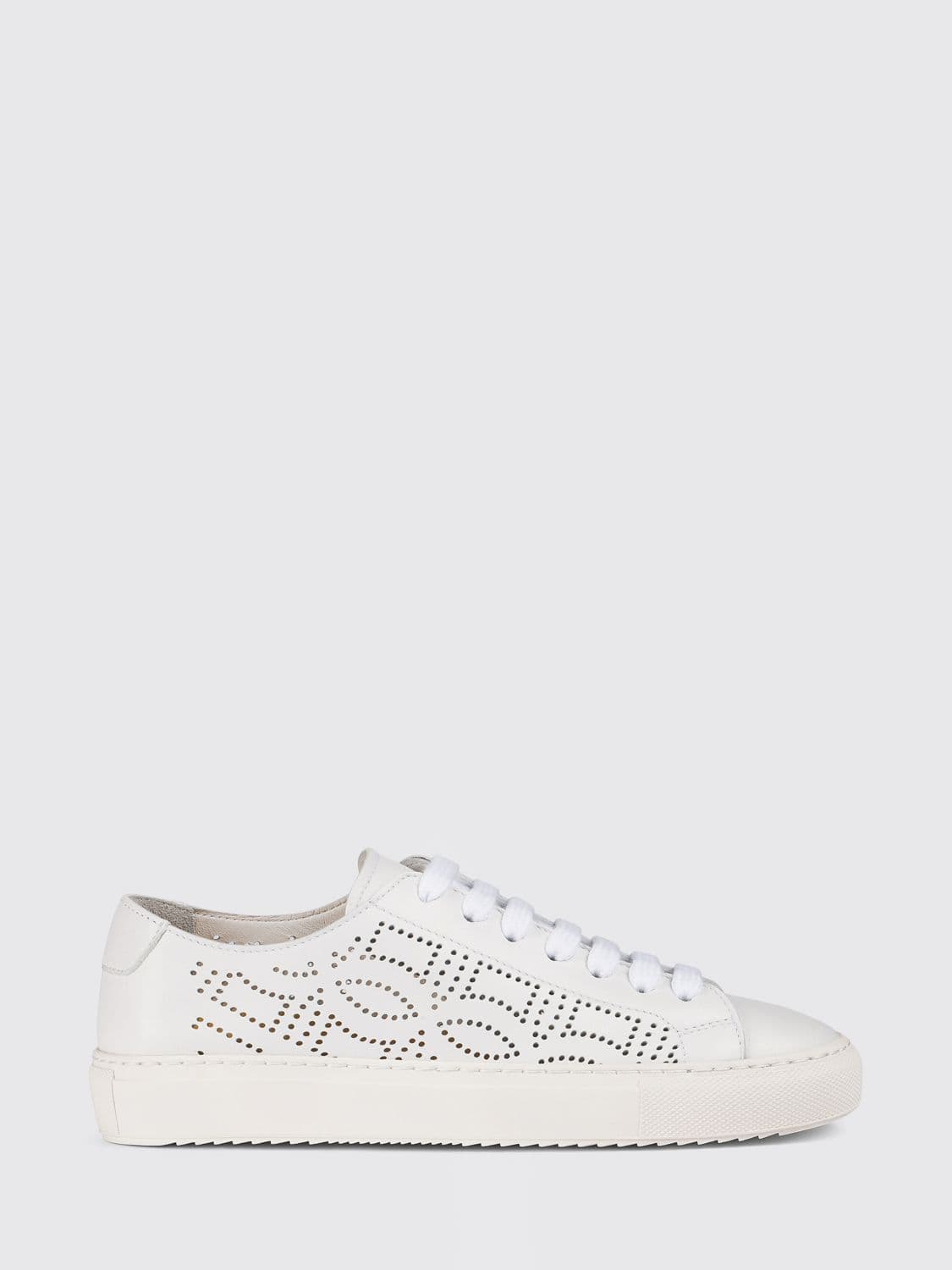 Doucal's Perforated Leather Sneakers
