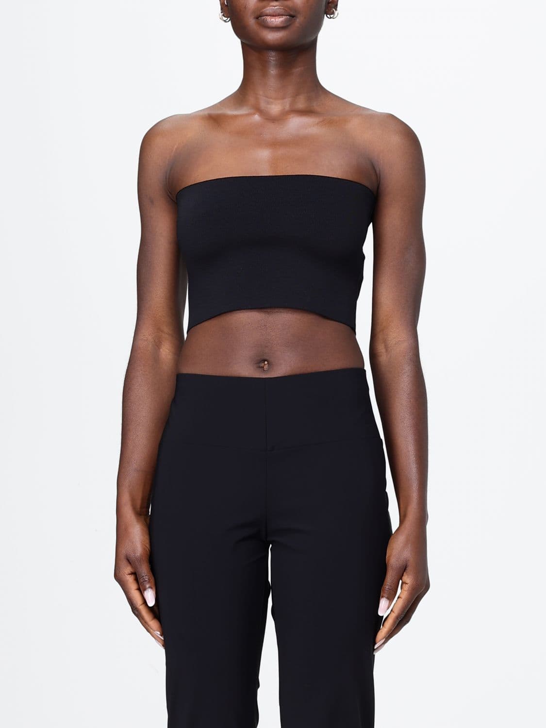 Liviana Conti Cropped Jersey Top