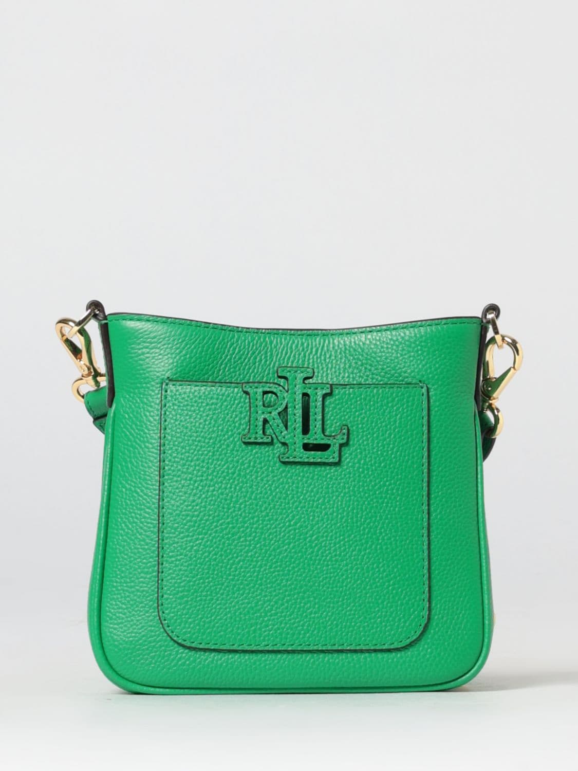 Lauren Ralph Lauren Grained Leather Bag