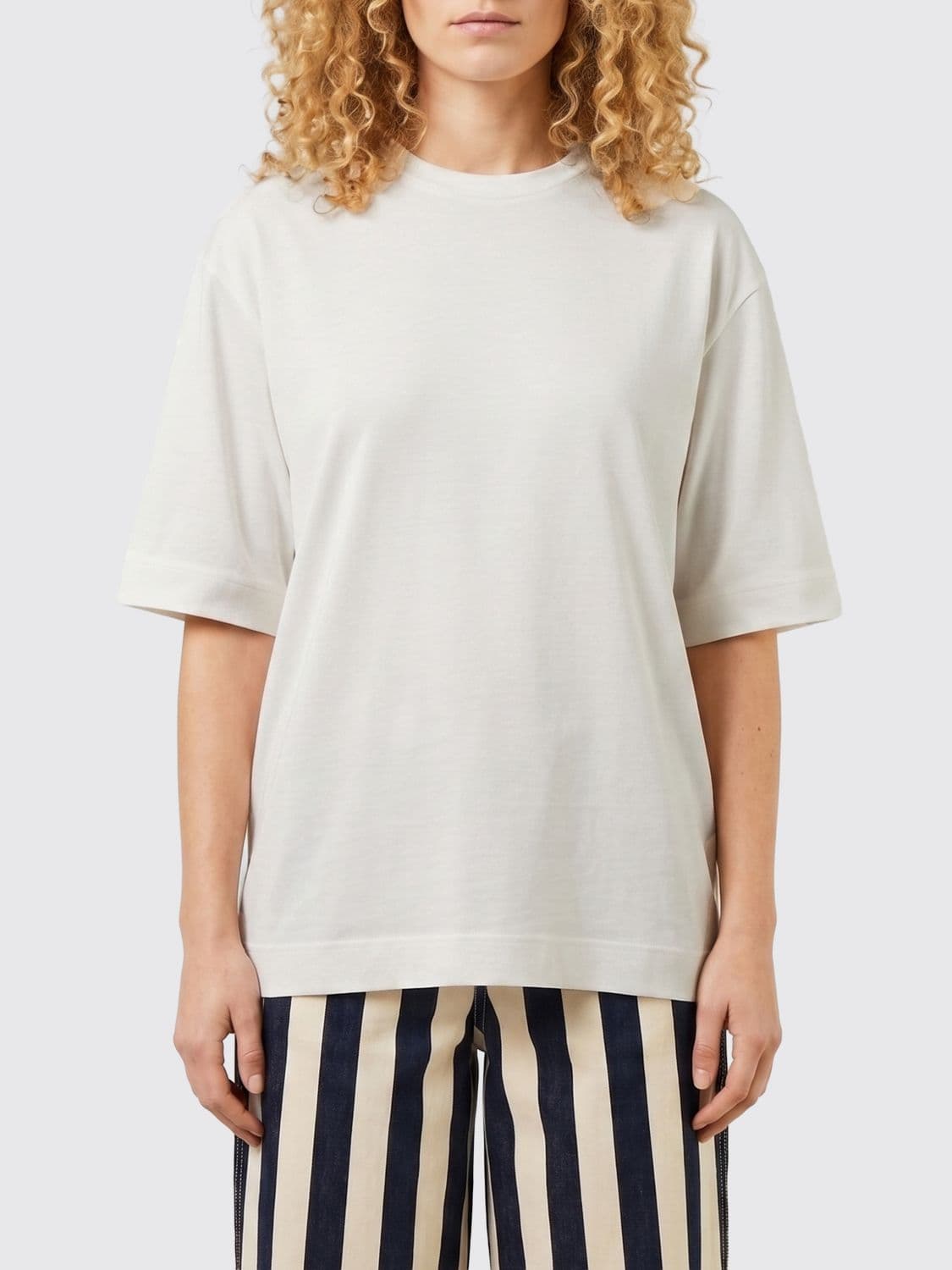 Jacquemus Basic Polyester T-shirts