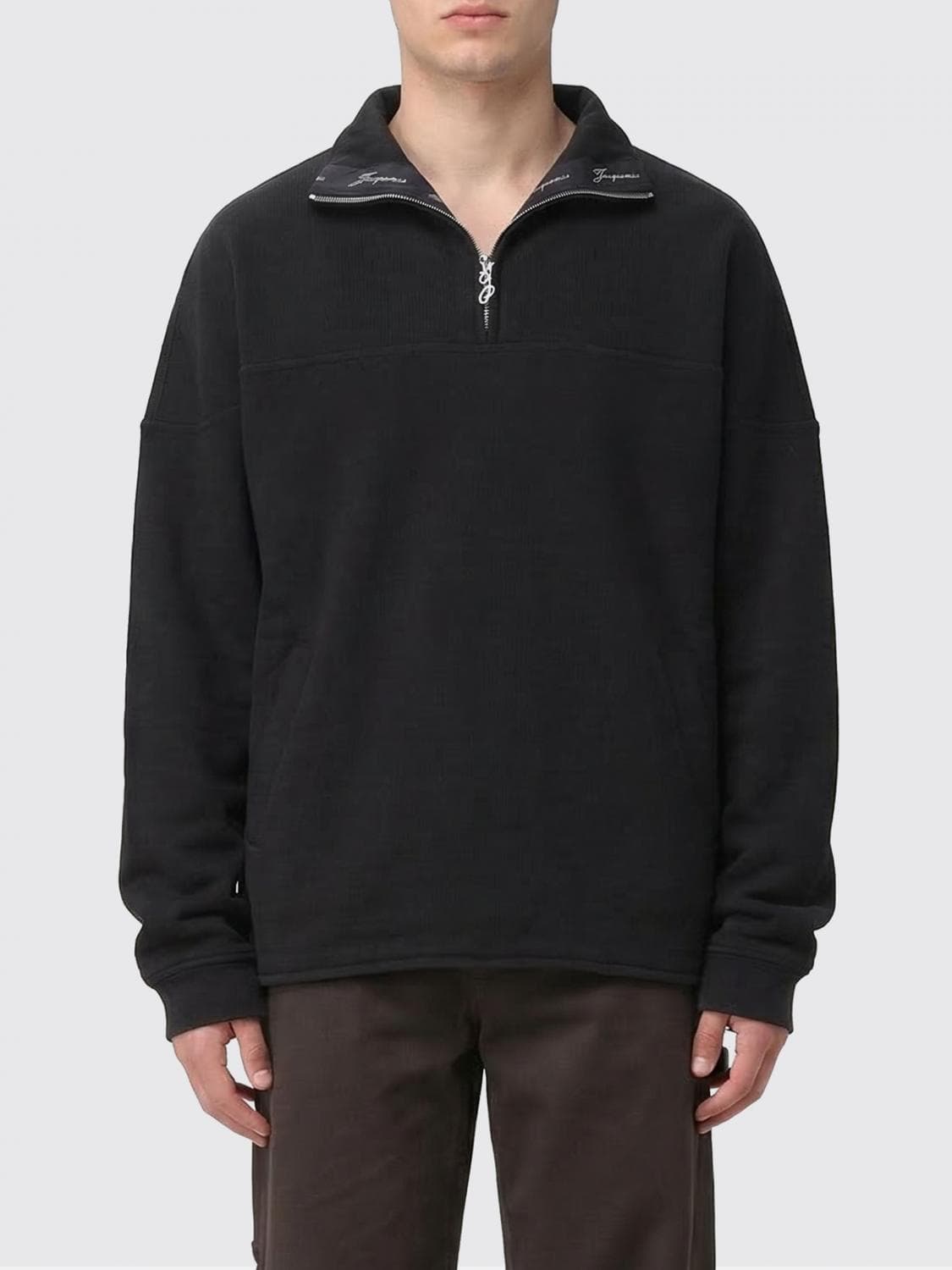 Jacquemus Cotton Zip-up Sweatshirt