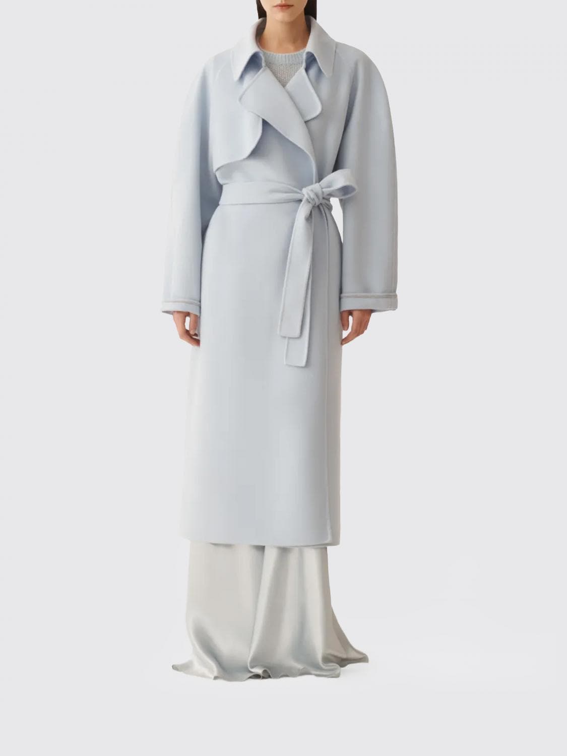 Fabiana Filippi Virgin Wool Coat · 46