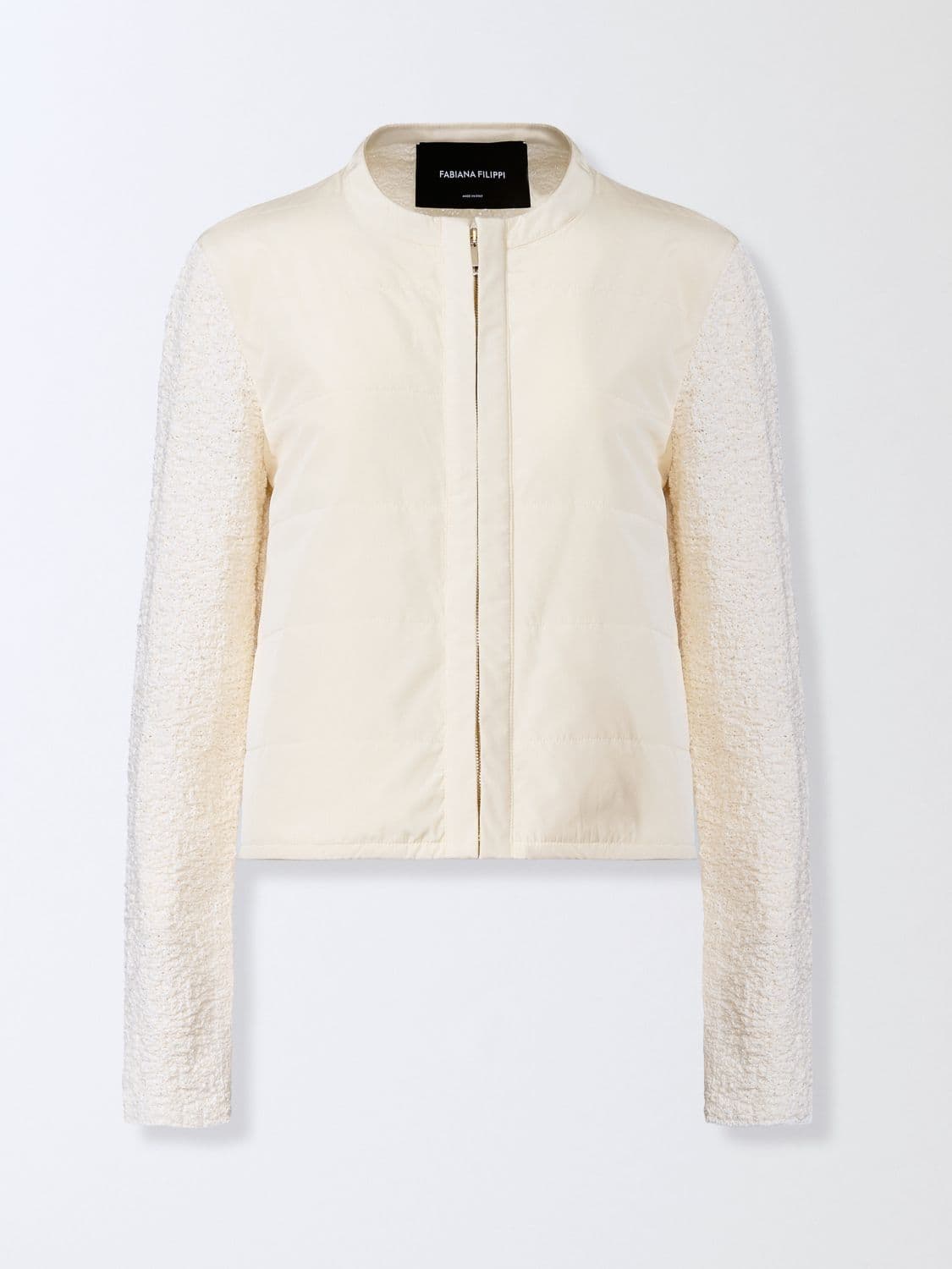 Fabiana Filippi Cotton and Nylon Jacket