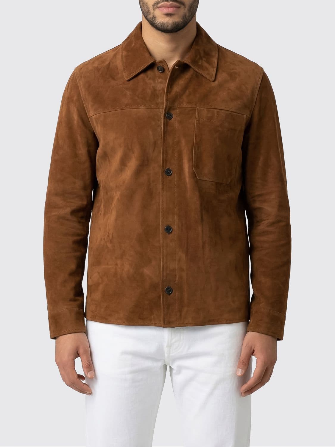 Saint Laurent Suede Jacket · 52