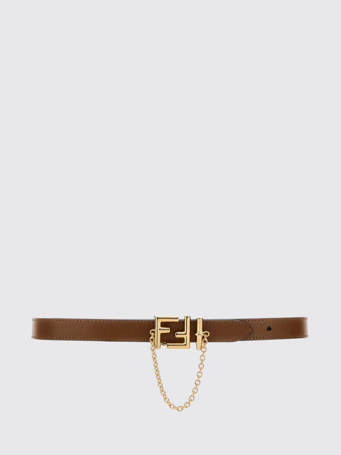 Fendi Reversible FF Calfskin Belt