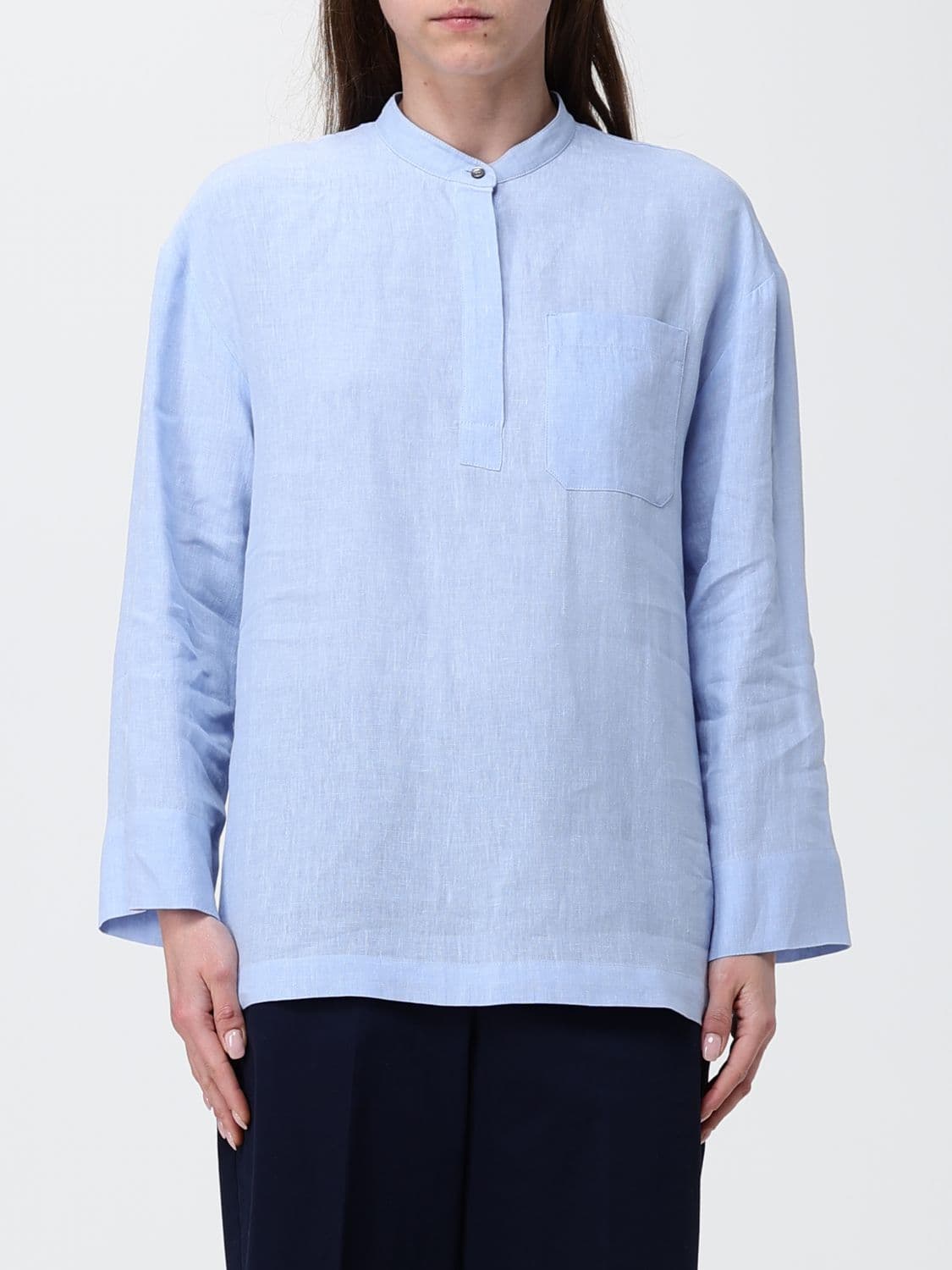 's Max Mara Cantico Classic Cotton Poplin Shirt by