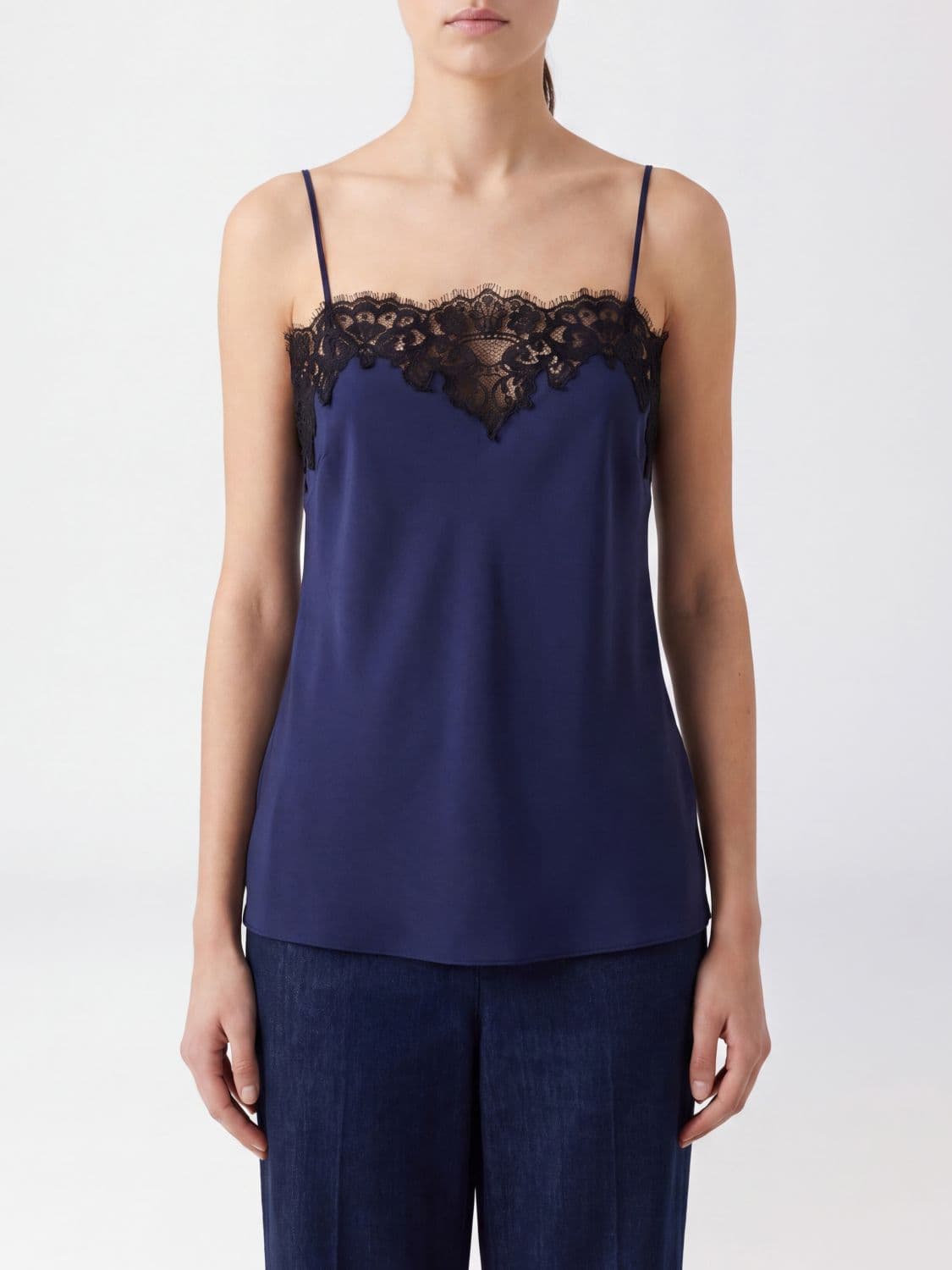 Stella Mccartney Top Woman color Navy