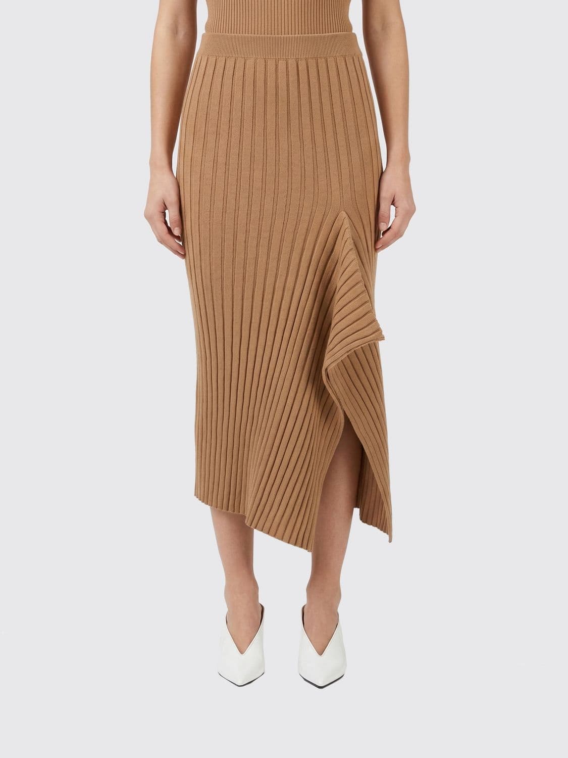 Stella Mccartney Cotton Knit Pencil Skirt by