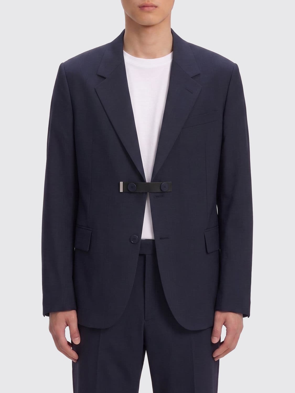 Fendi Single-Breasted Wool Blazer