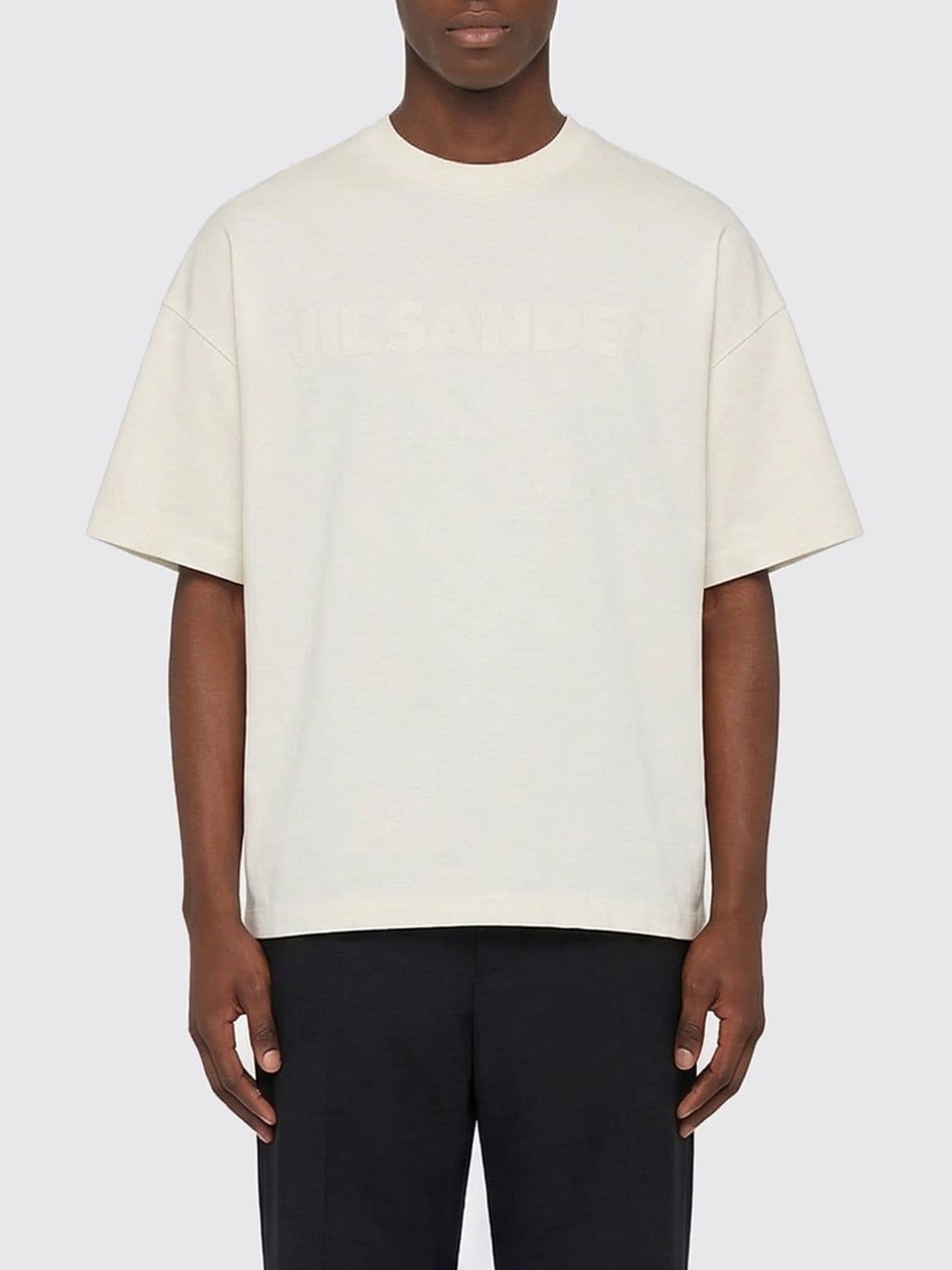 Jil Sander Logo Cotton T-Shirt
