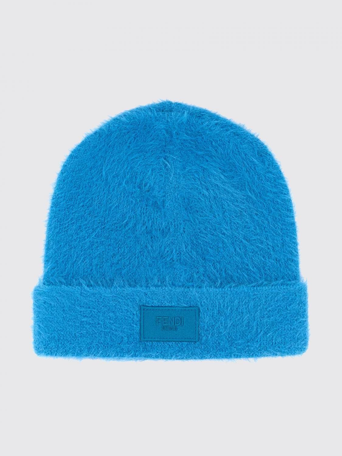 Fendi Furry Fabric Hat