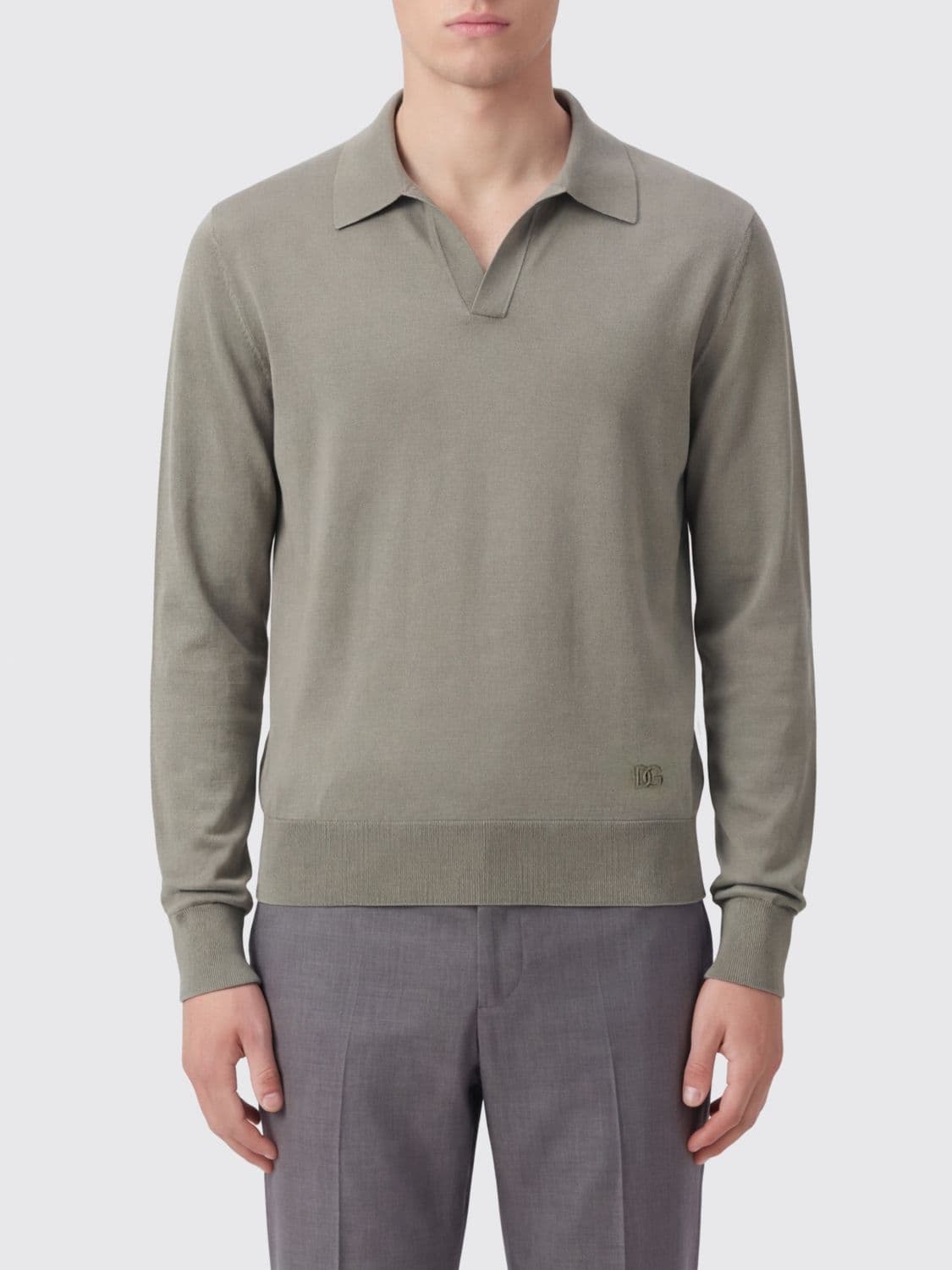 Dolce & Gabbana Silk Polo Shirt