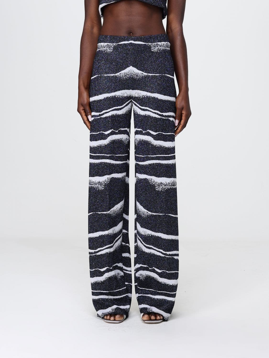Liviana Conti Graham Jersey Palazzo Trousers