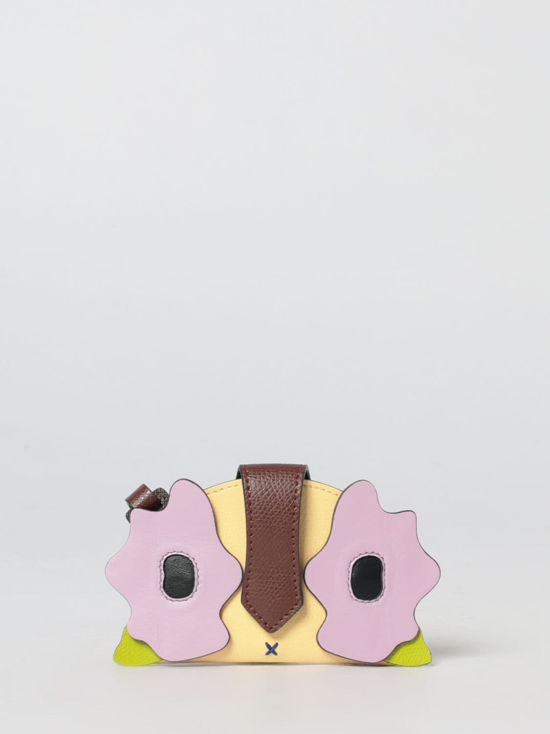 Fendi Best Friends Forever Leather Credit Card Holder