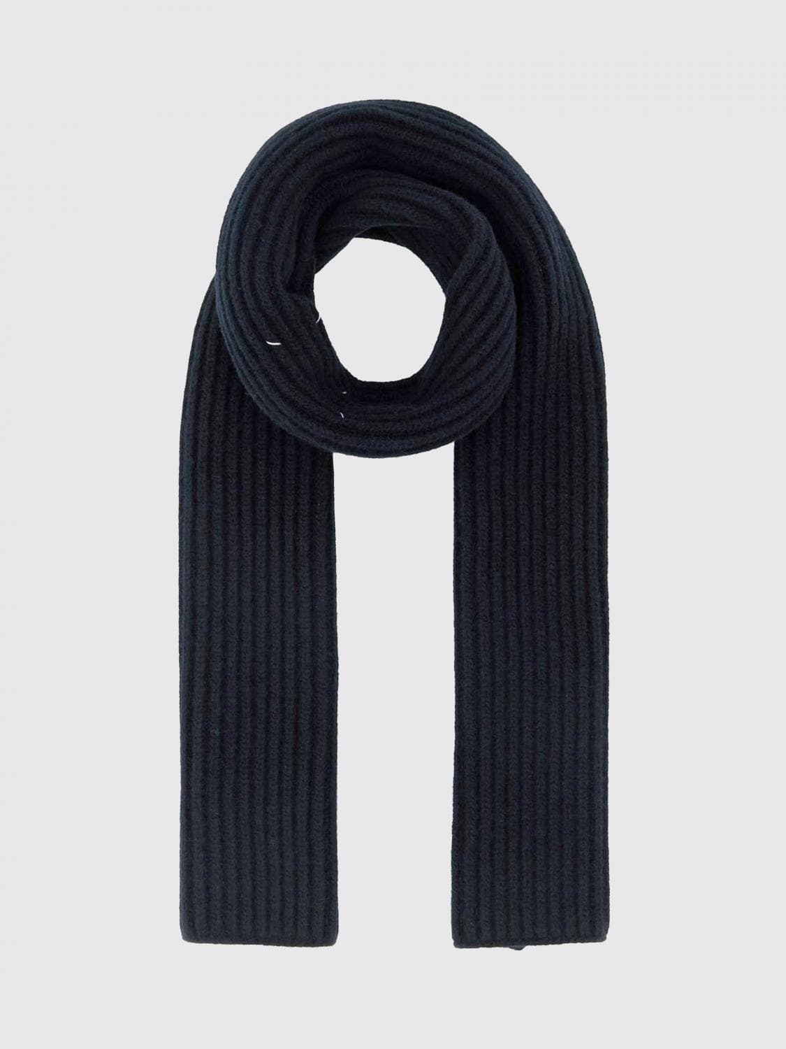 Maison Margiela Ribbed Virgin Wool Scarf