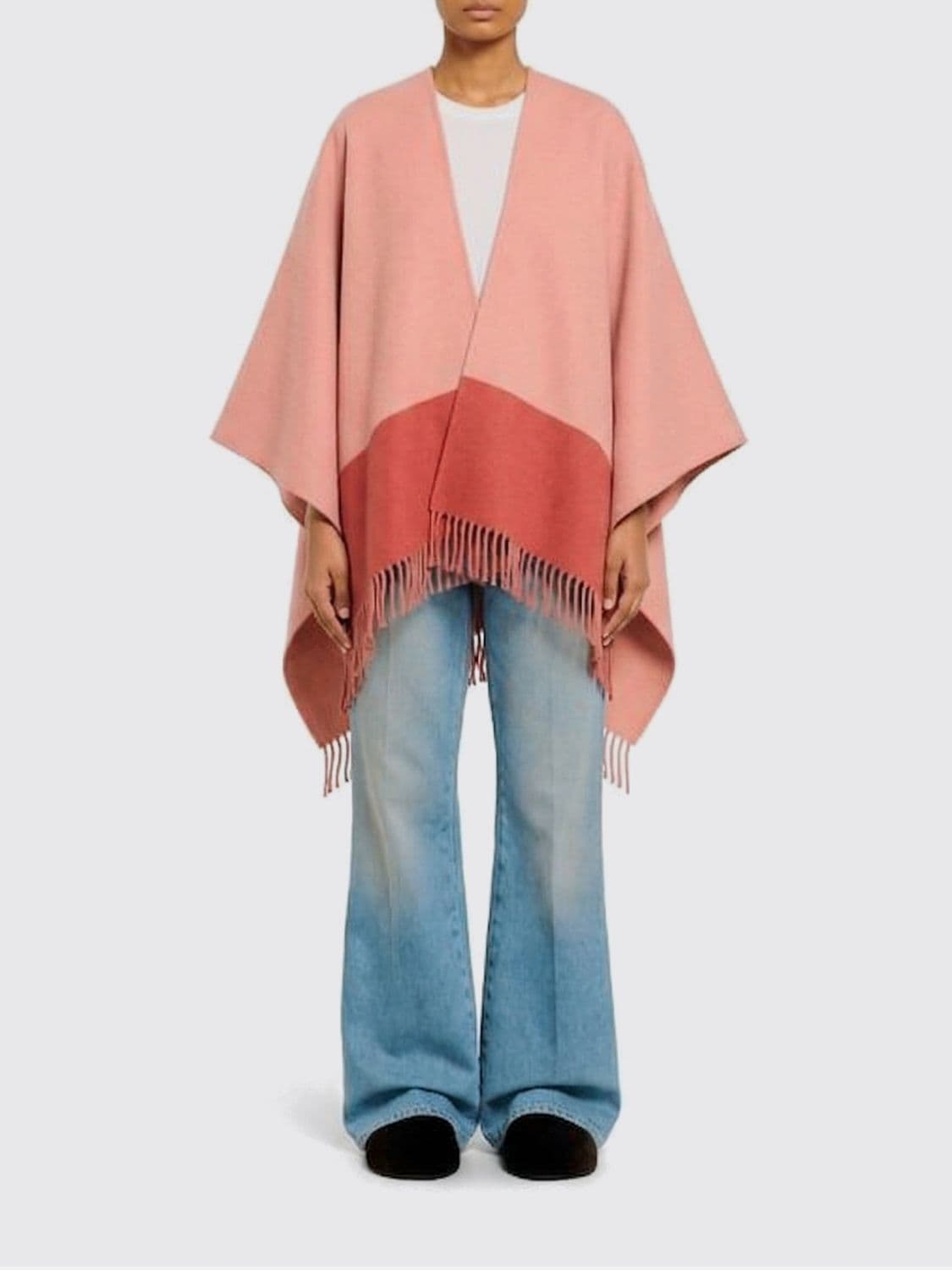 Gucci Wool and Cashmere Cape · OS
