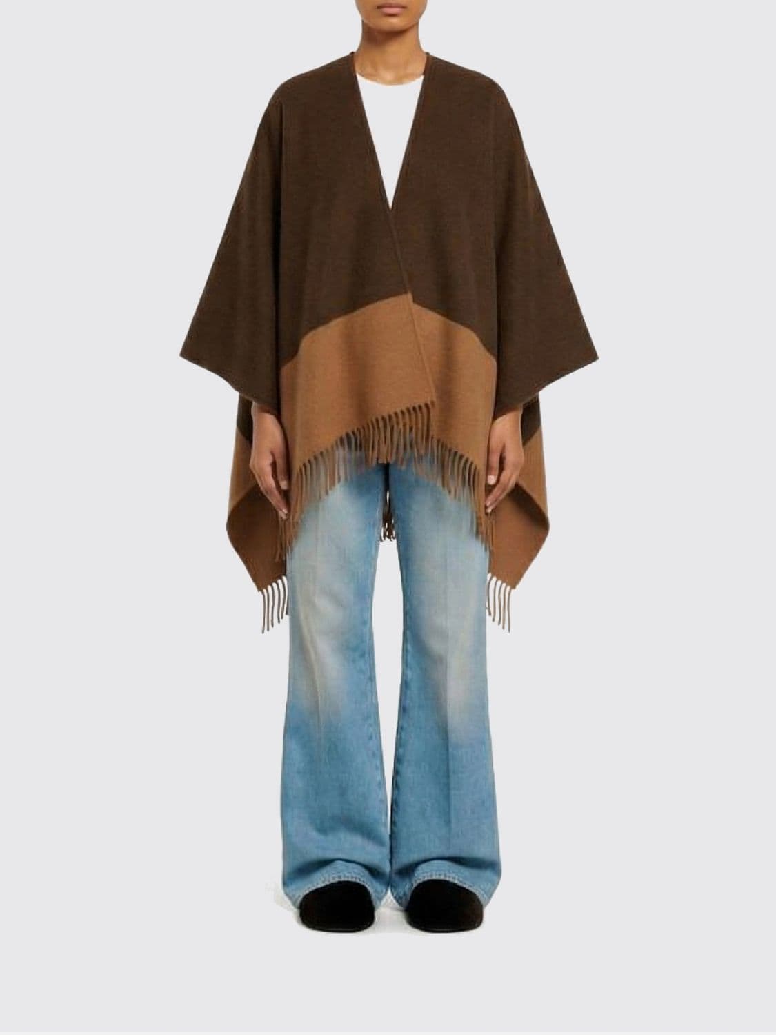 Gucci Wool and Cashmere Cape