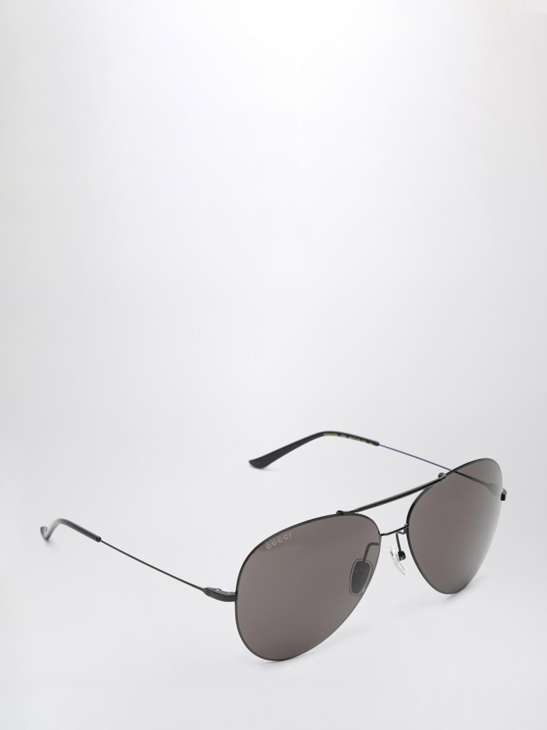 Gucci Pilot Metal Sunglasses · OS