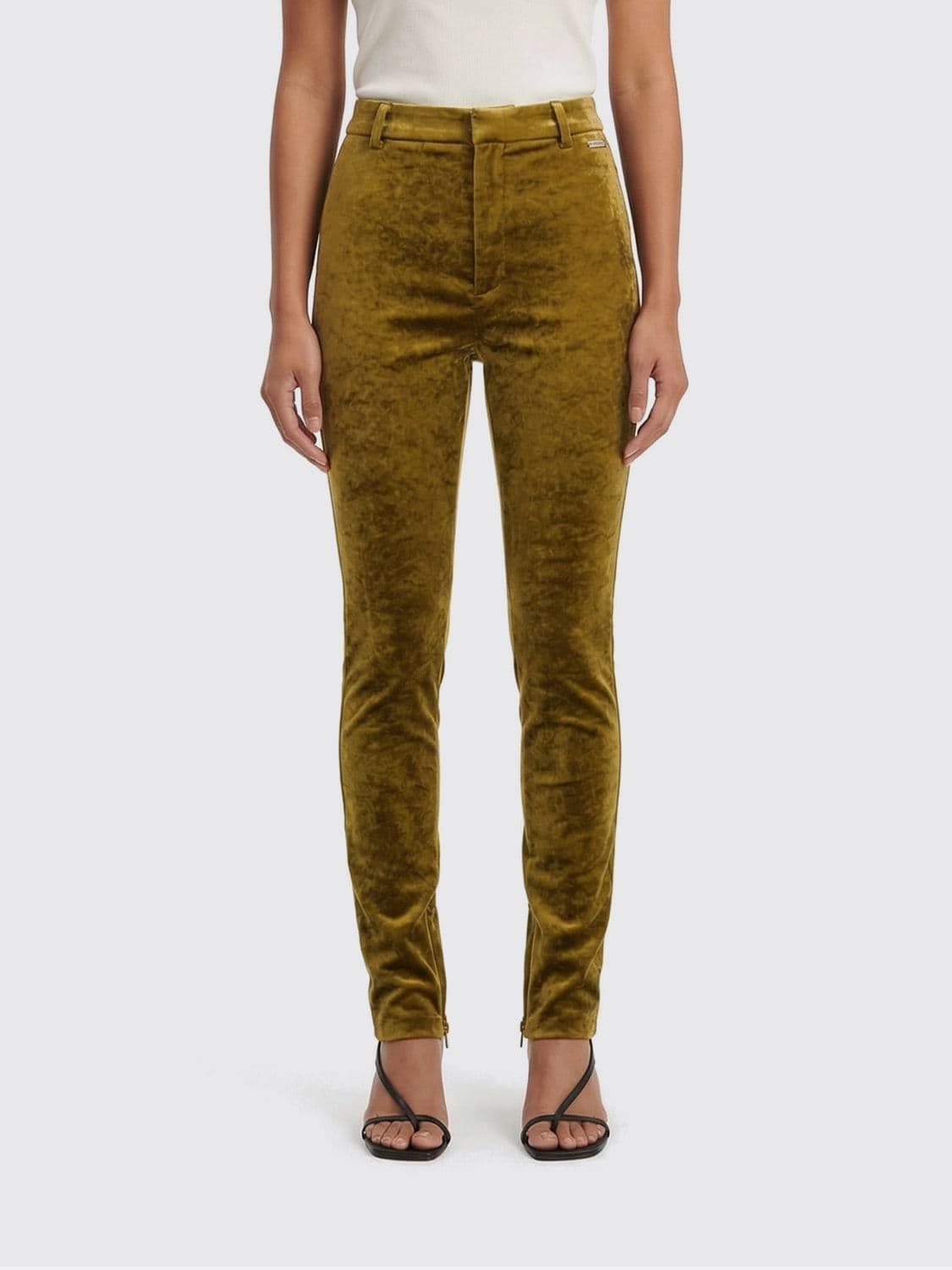 Gucci Skinny Velvet Trousers · 40