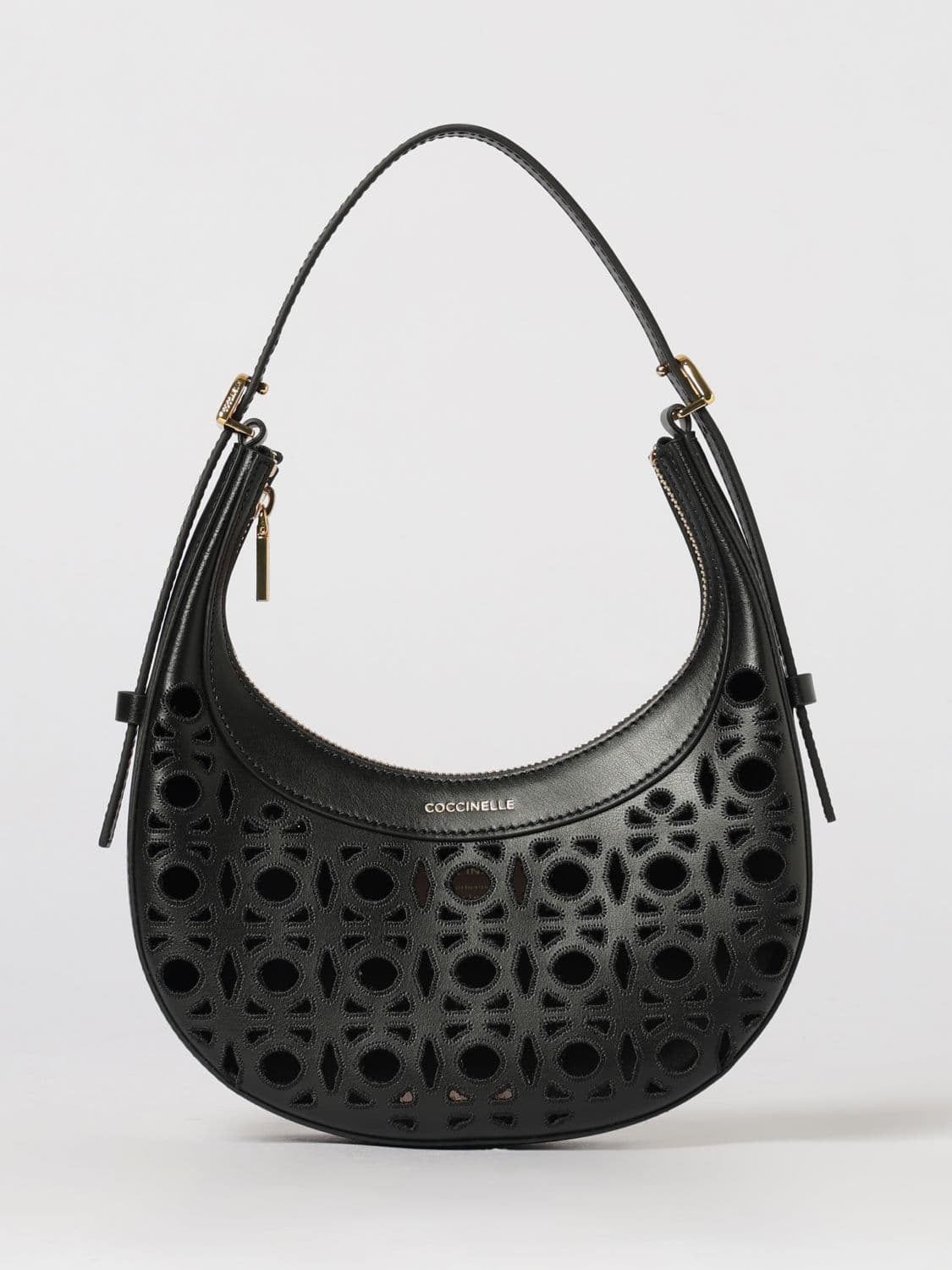 Coccinelle Whisper Perforated Leather Bag
