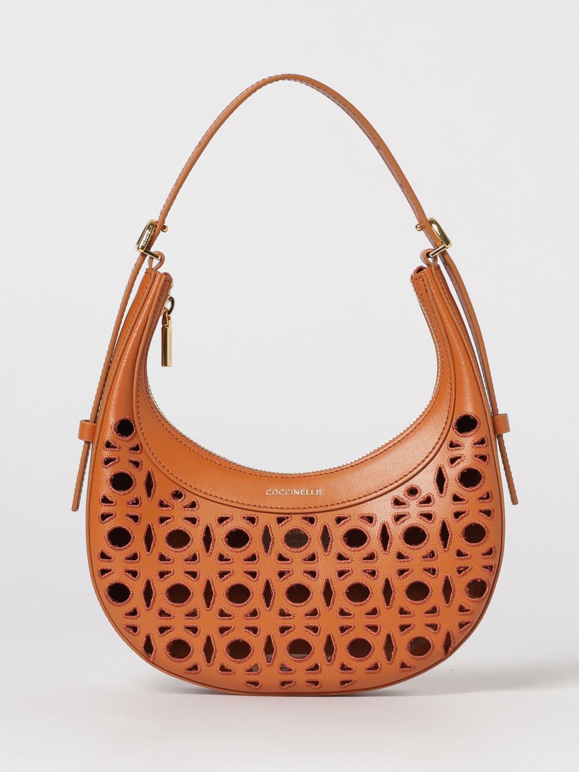Coccinelle Whisper Perforated Leather Bag · OS