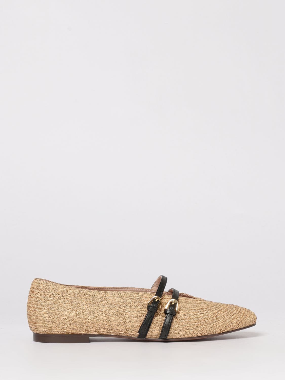 Coccinelle Risako Raffia Ballerinas