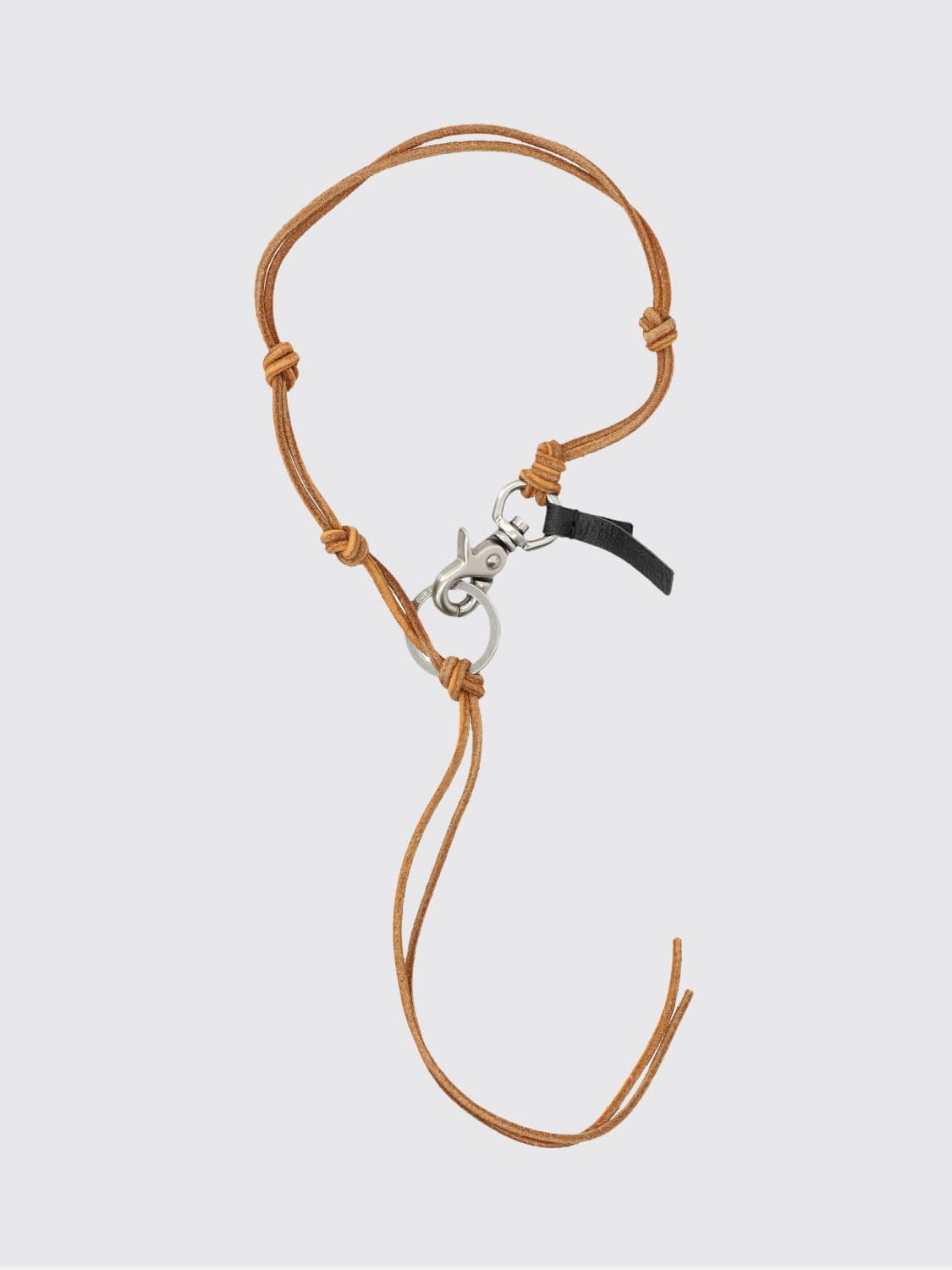Our Legacy Ladon Keychain in Leather · OS